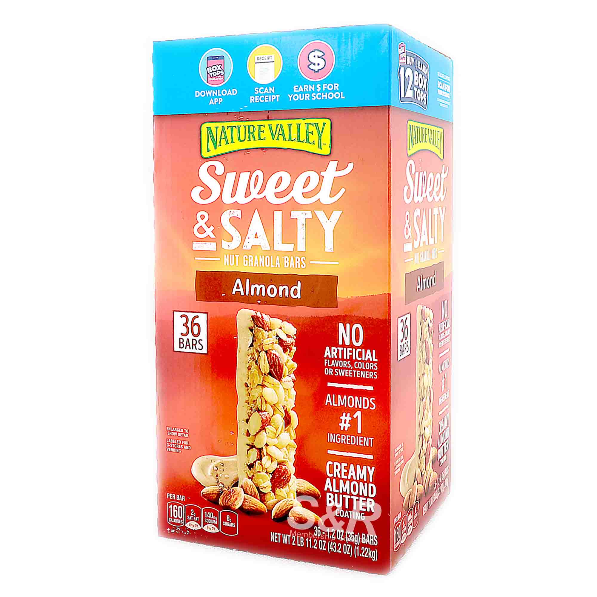 Nature Valley Sweet & Salty Nut Granola Bars Almond