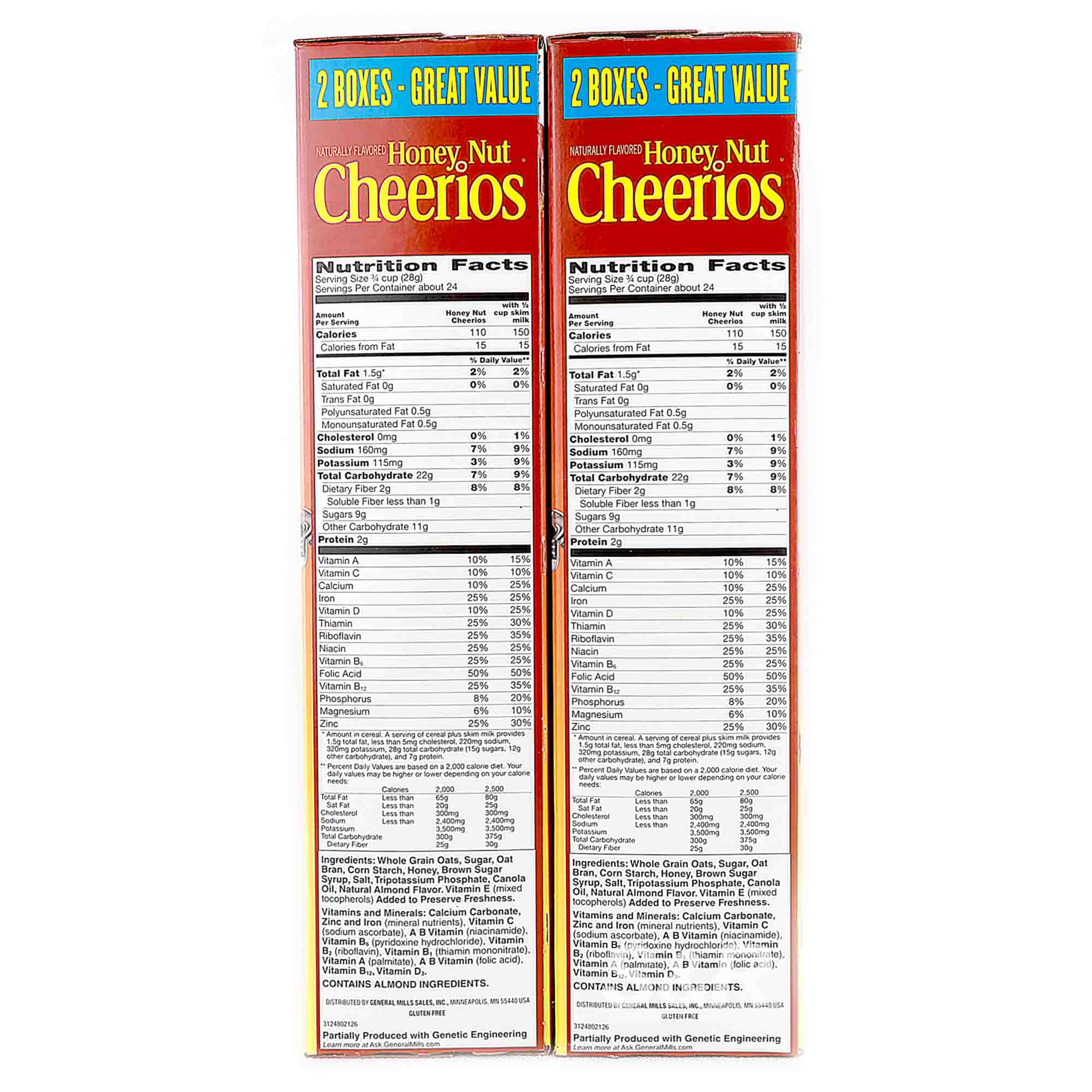 General Mills Cheerios Honey Nut Whole Grain Oat