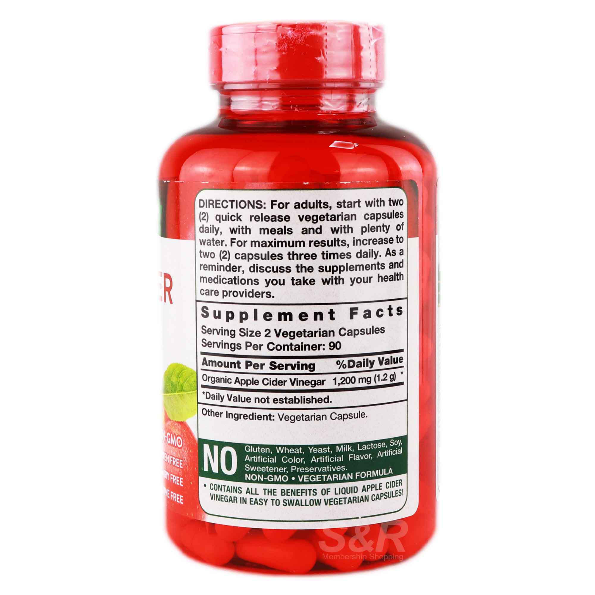 Nature's Truth Extra Strength Apple Cider Vinegar