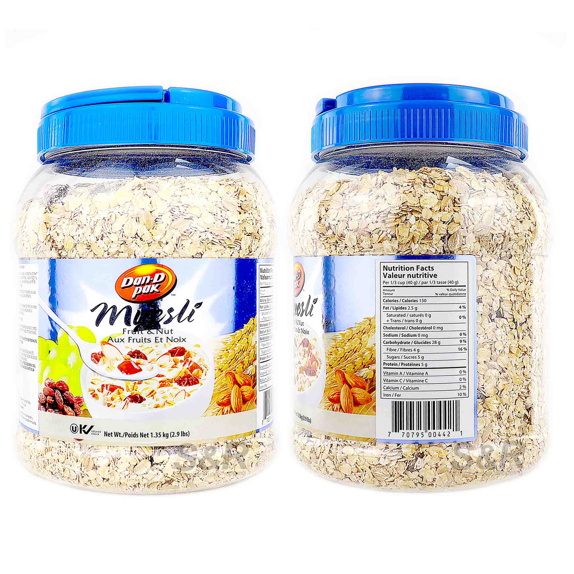 Dan-D Pak Muesli Fruit & Nut Cereal