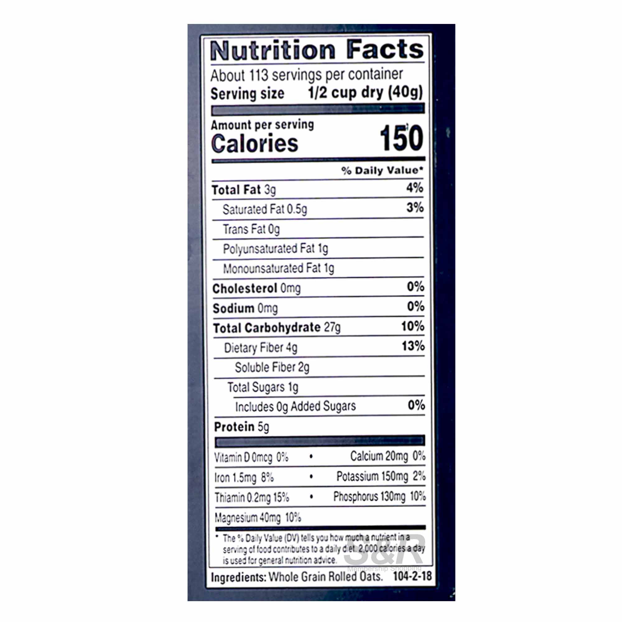 Quaker Quick 1-Minute Oats