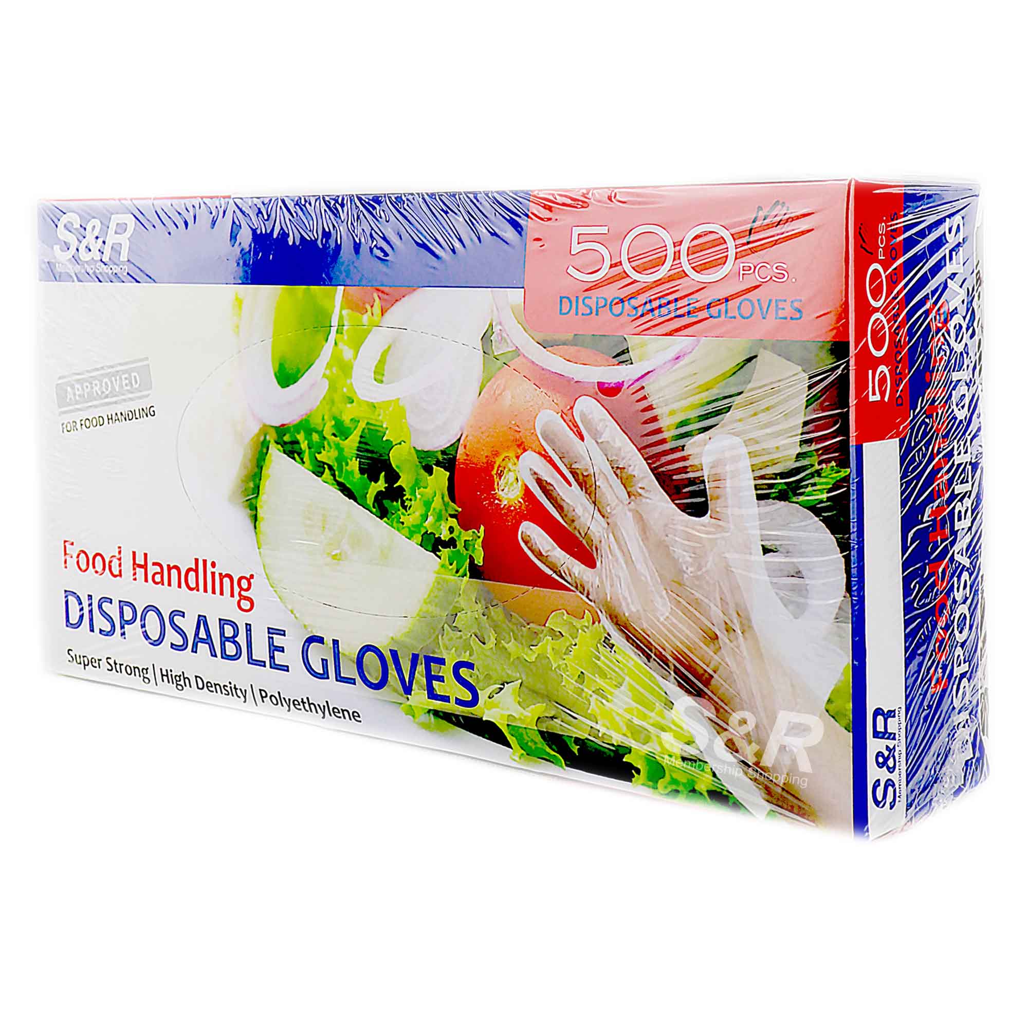 S&R Disposable Food Handling Gloves 500pcs