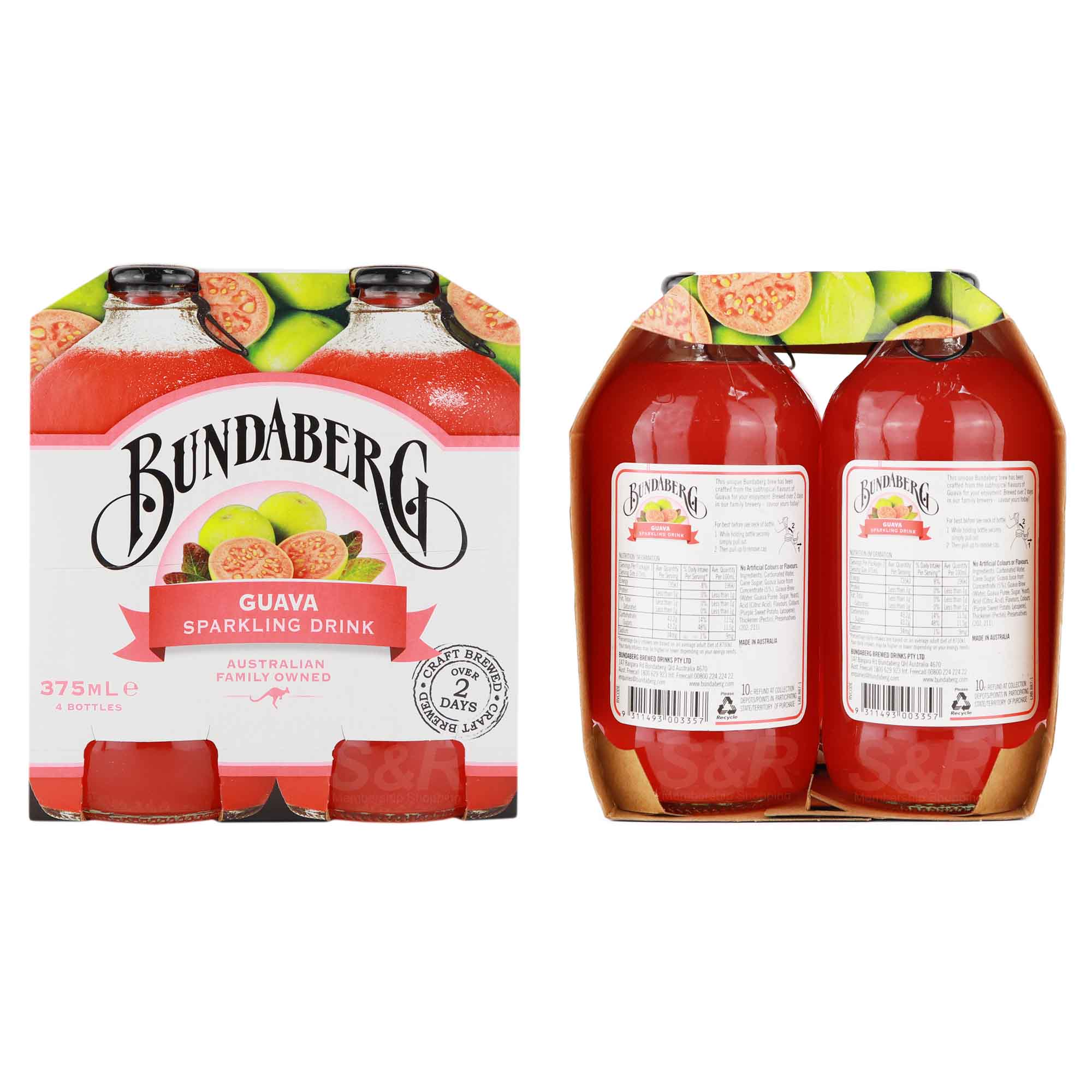 Bundaberg Guava Sparkling Drink