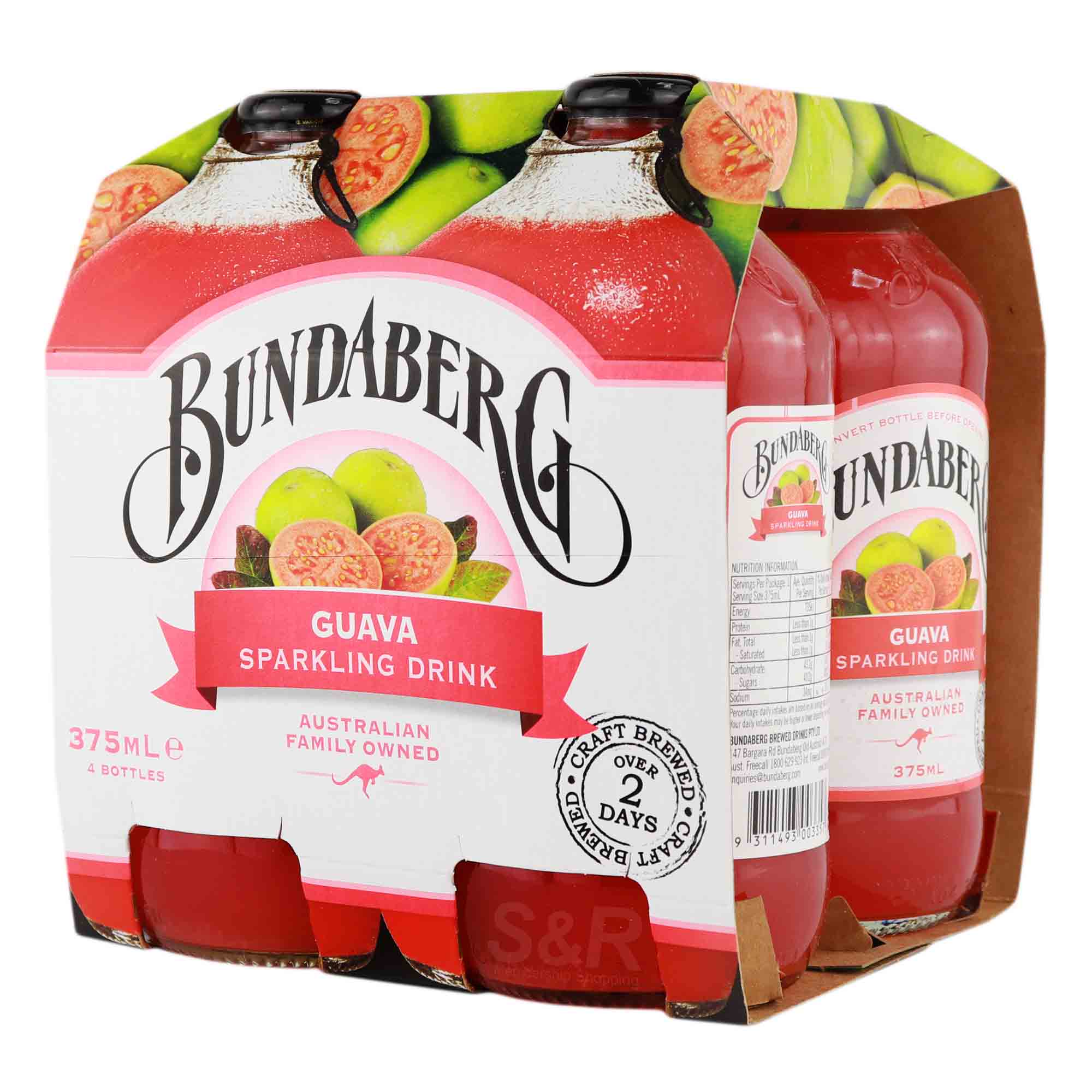 Bundaberg Guava Sparkling Drink