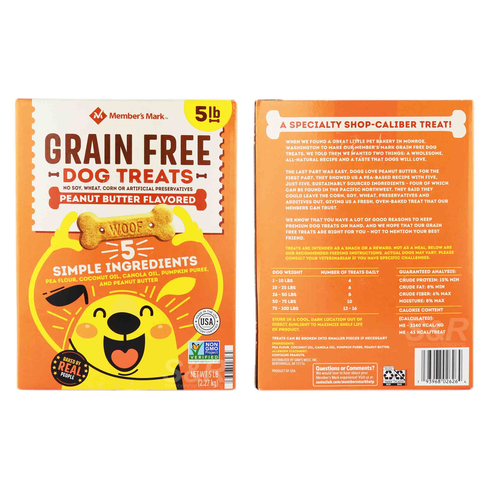 Member's Mark Grain Free Dog Treats