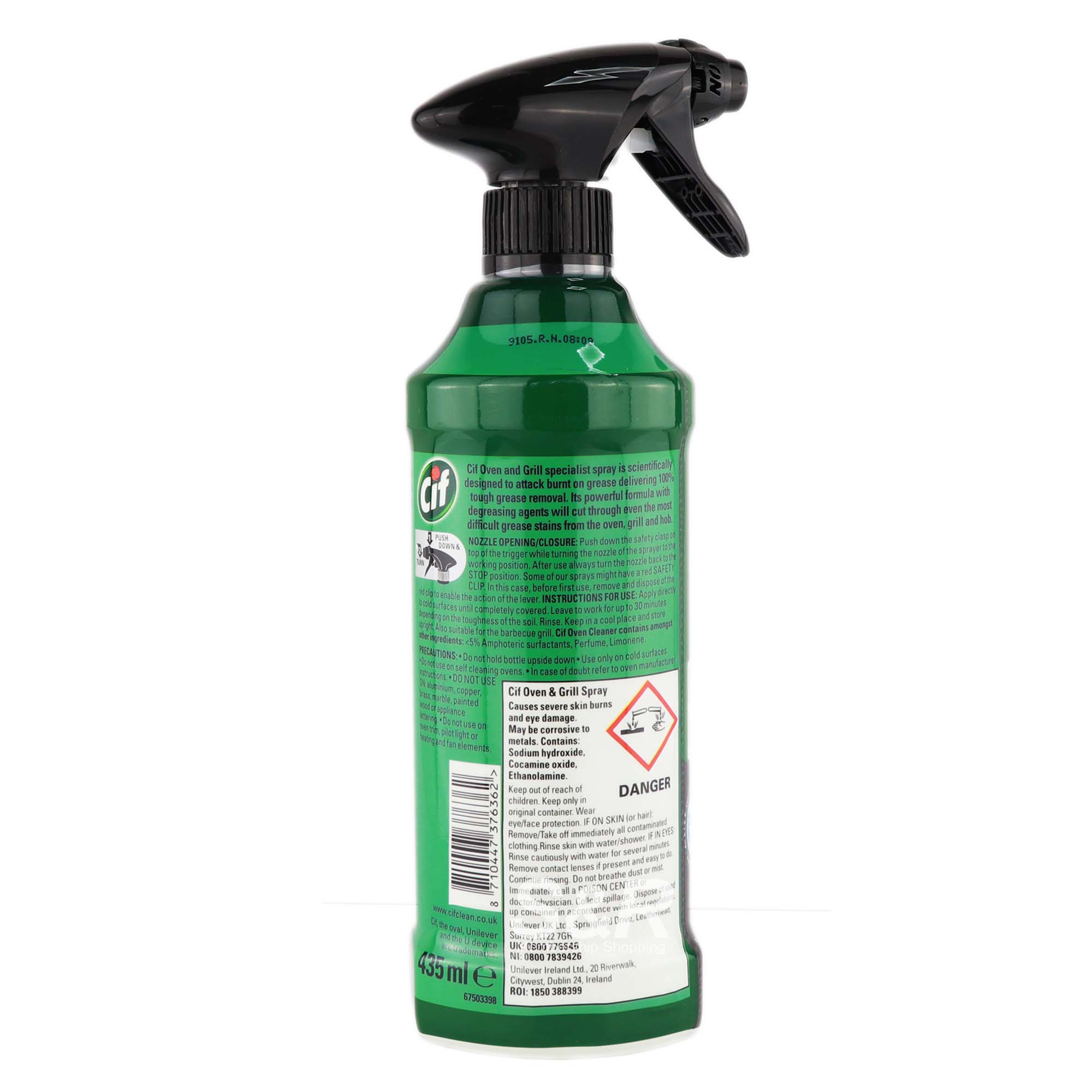 Cif Ultra Power Oven & Grill Spray
