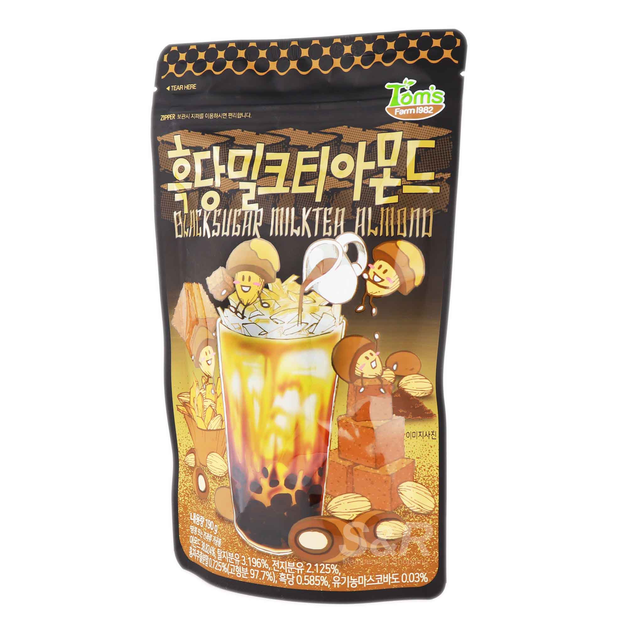 Tom's Farm Blacksugar Milktea