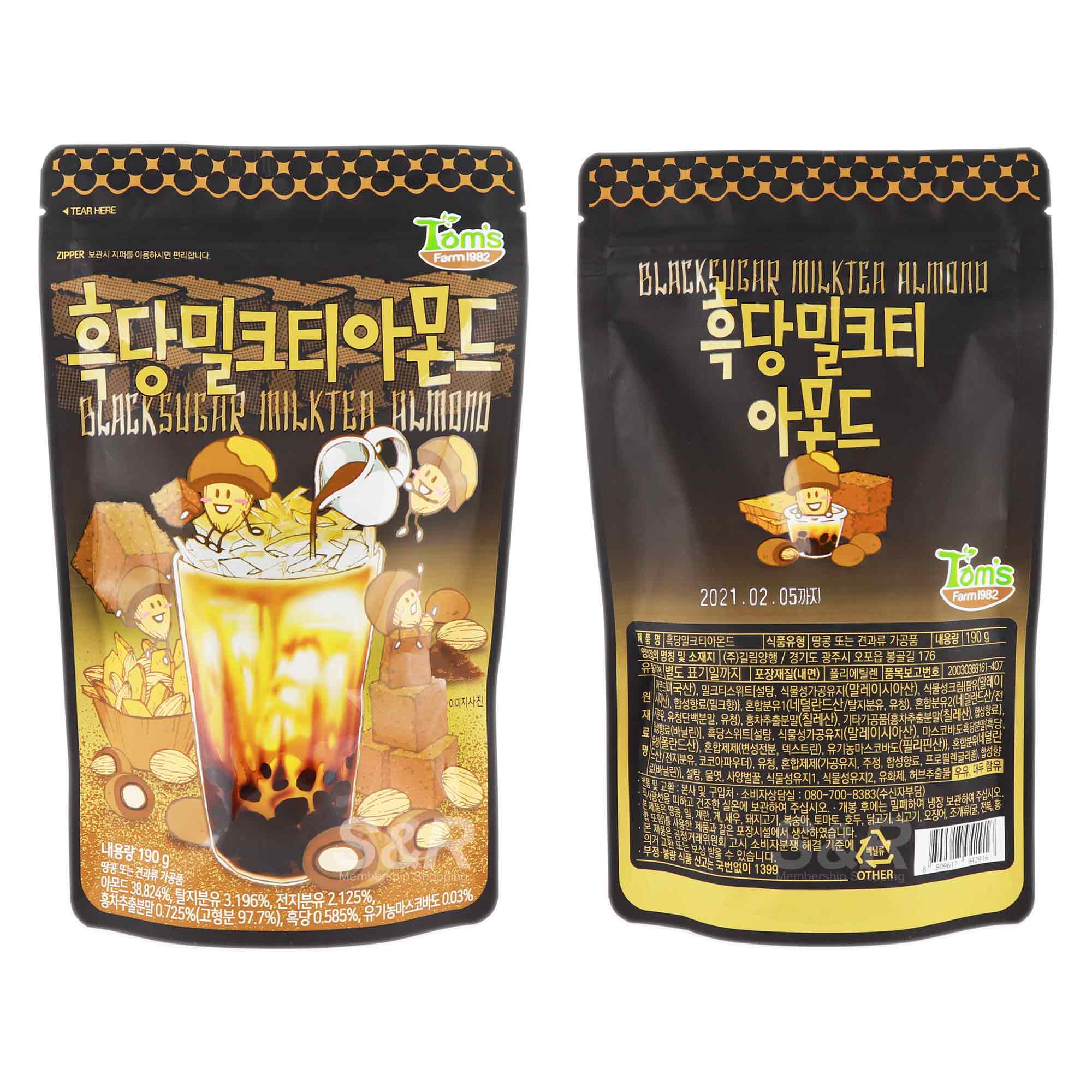 Tom's Farm Blacksugar Milktea