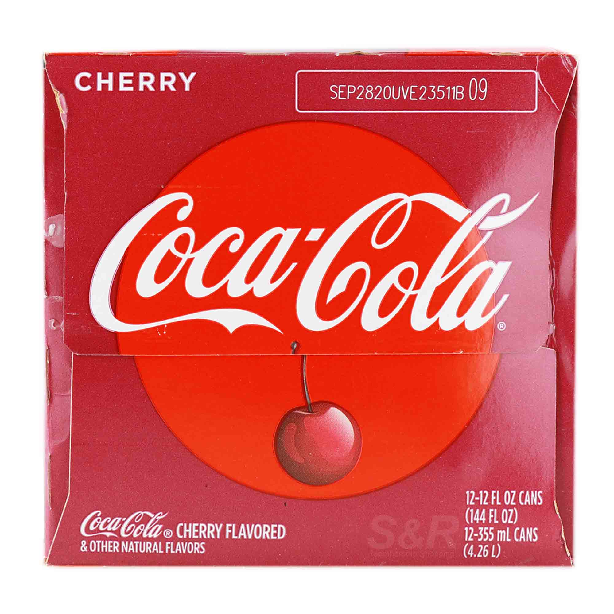 CocaCola Cherry 12 cans