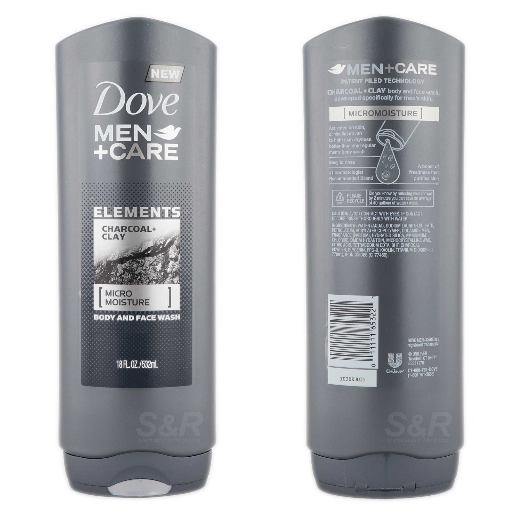 Dove Men+Care Elements Charcoal + Clay