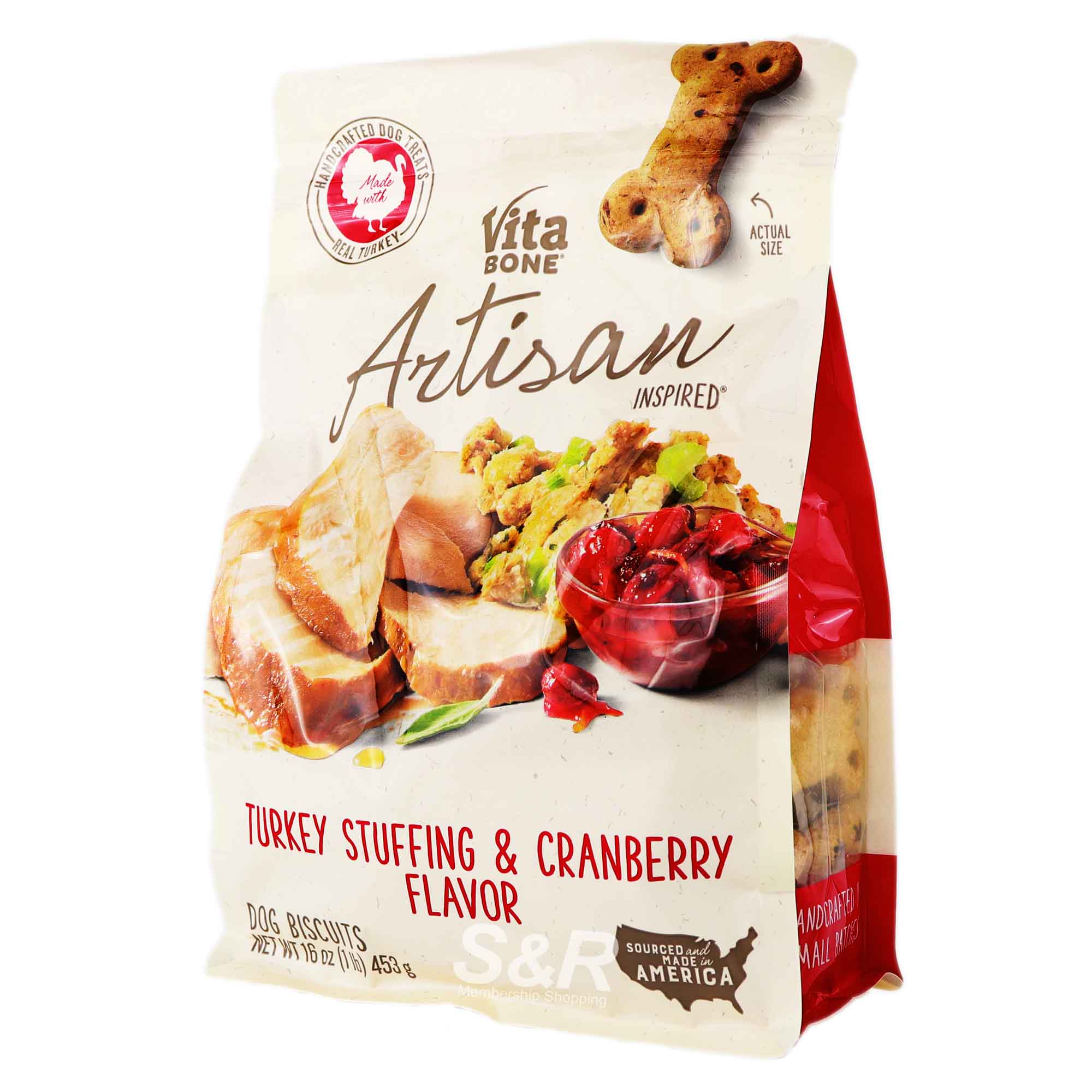 Vita Bone Artisan Inspired Dog Biscuits 453g