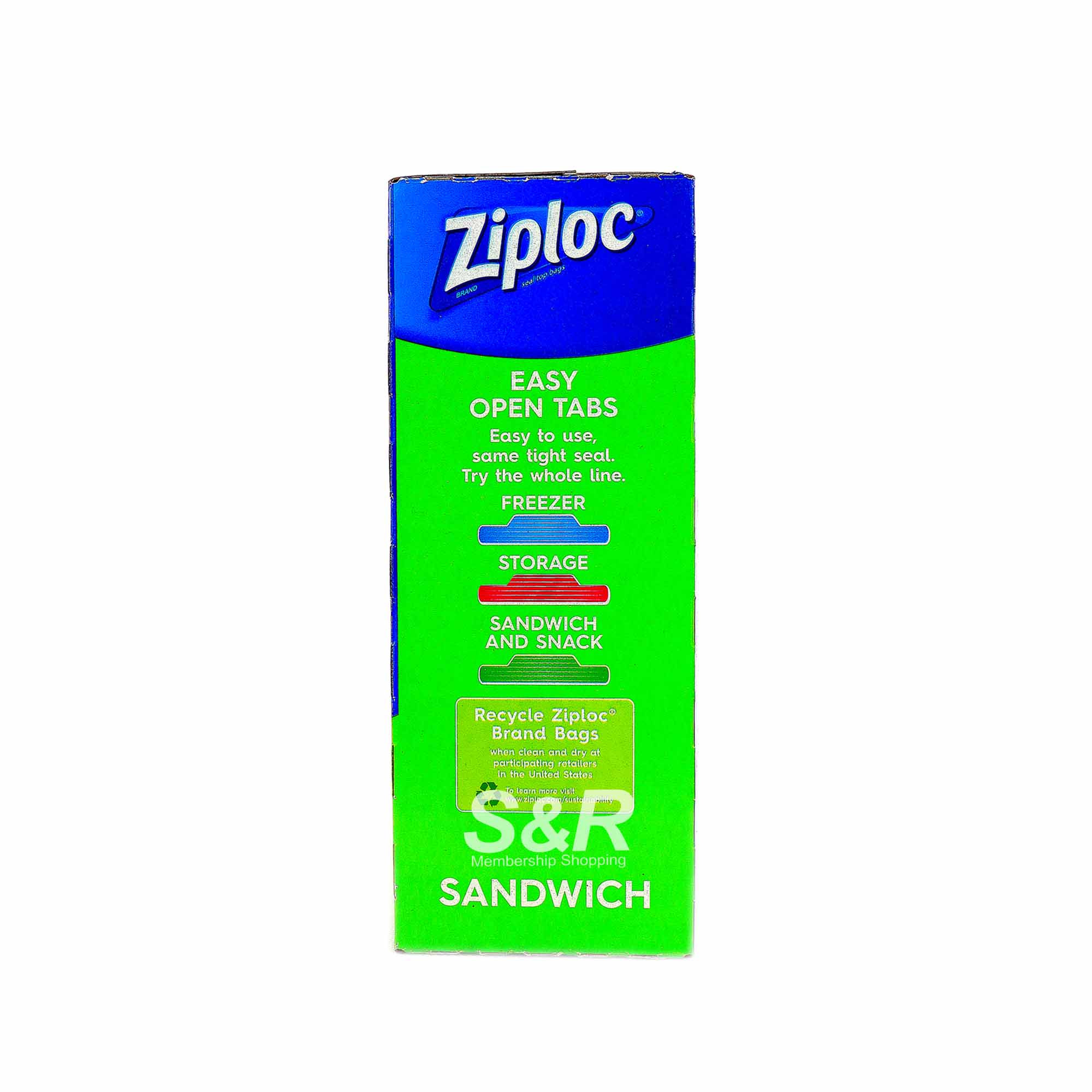 Ziploc Seal Top Sandwich Bags