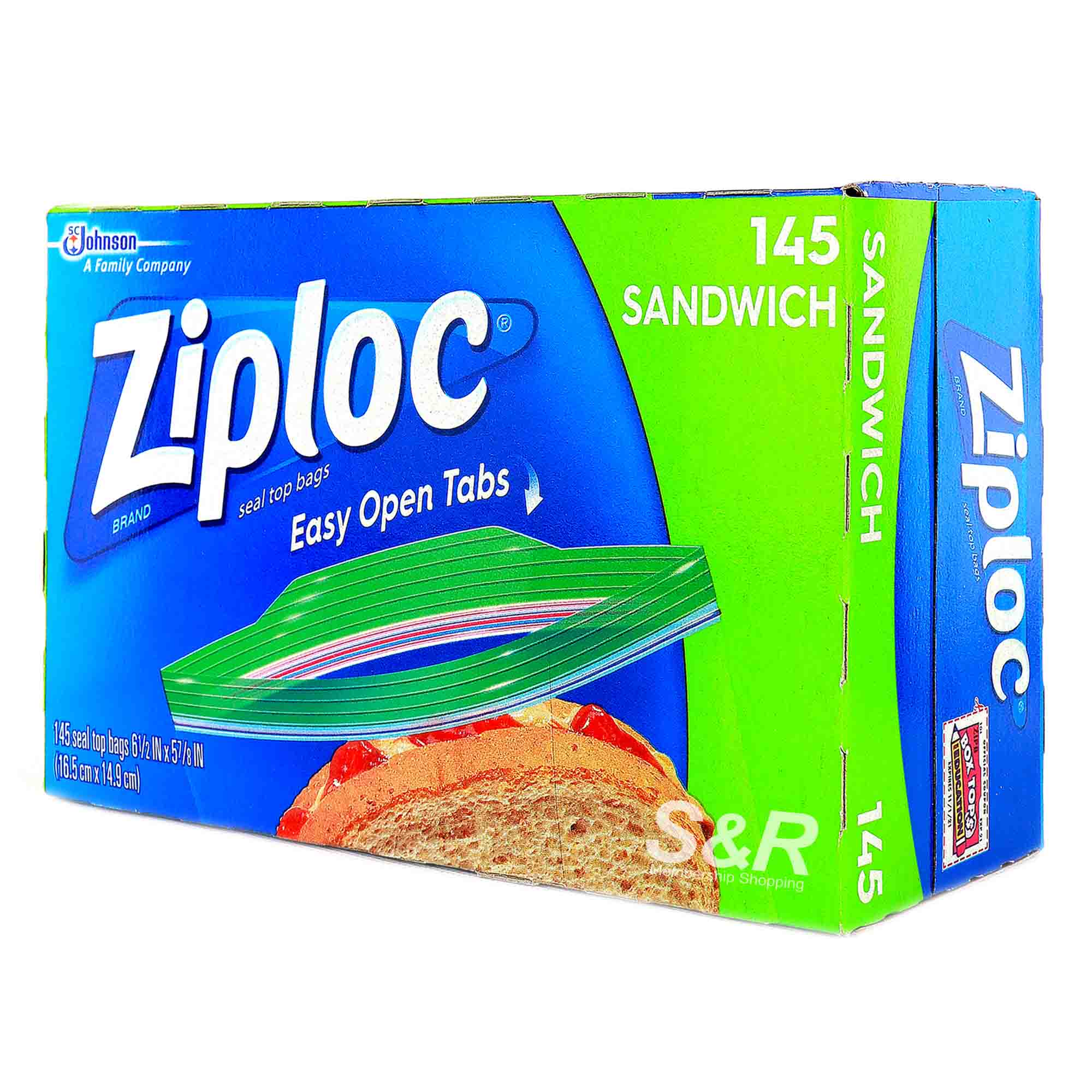 Ziploc Seal Top Sandwich Bags