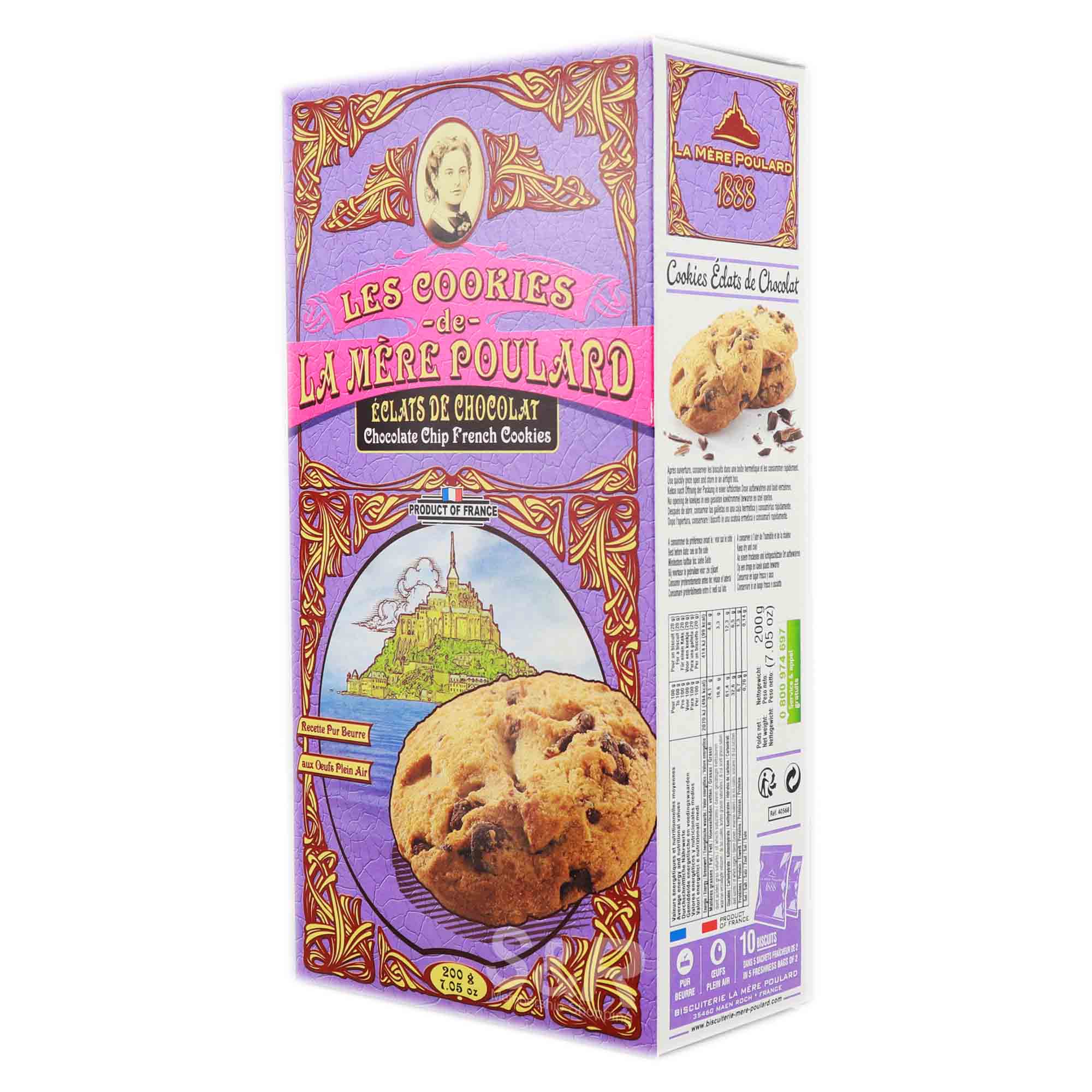 Les Cookies de La Mere Poulard Chocolate Chip Cookies