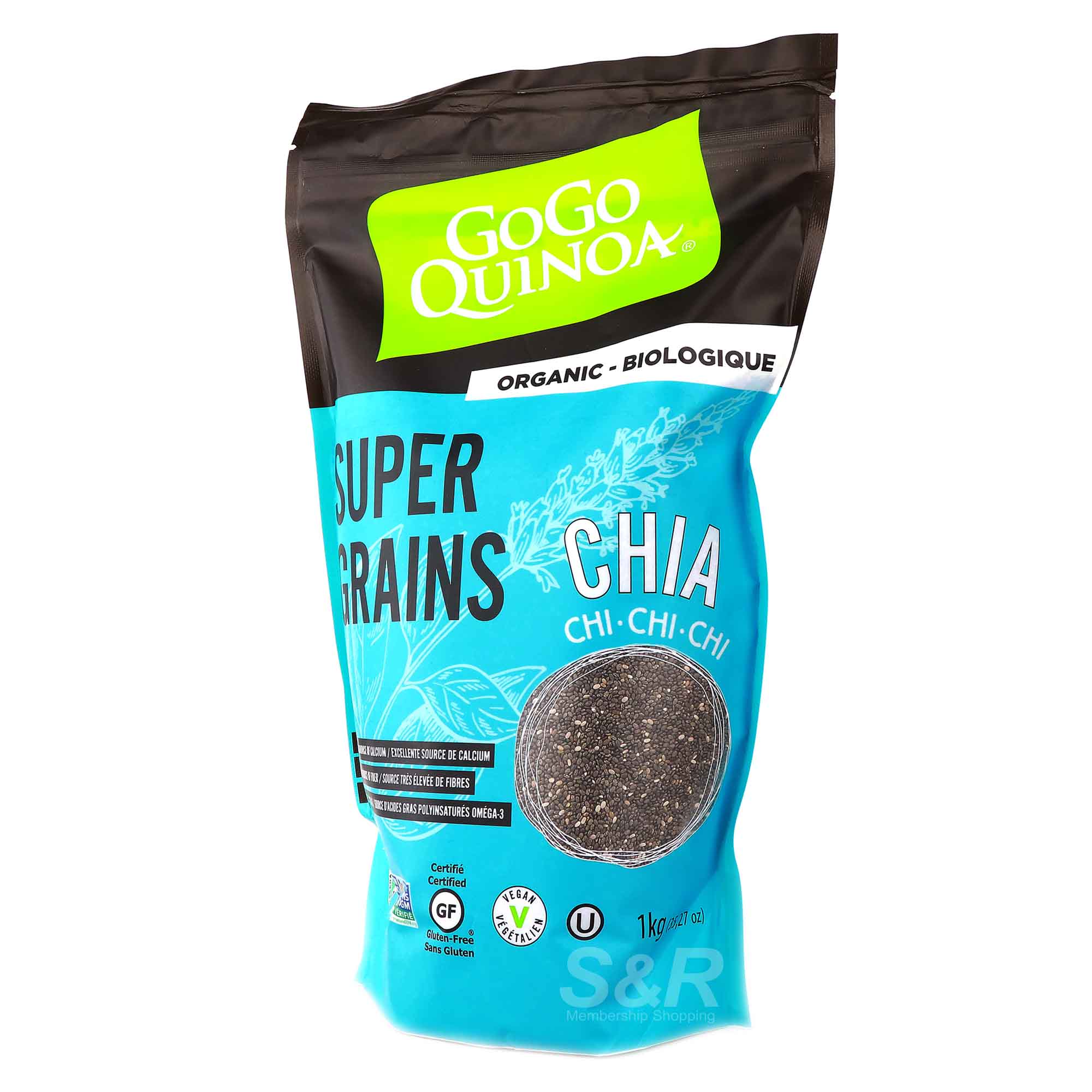 Gogo Quinoa Super Grains Chia Seeds 1kg