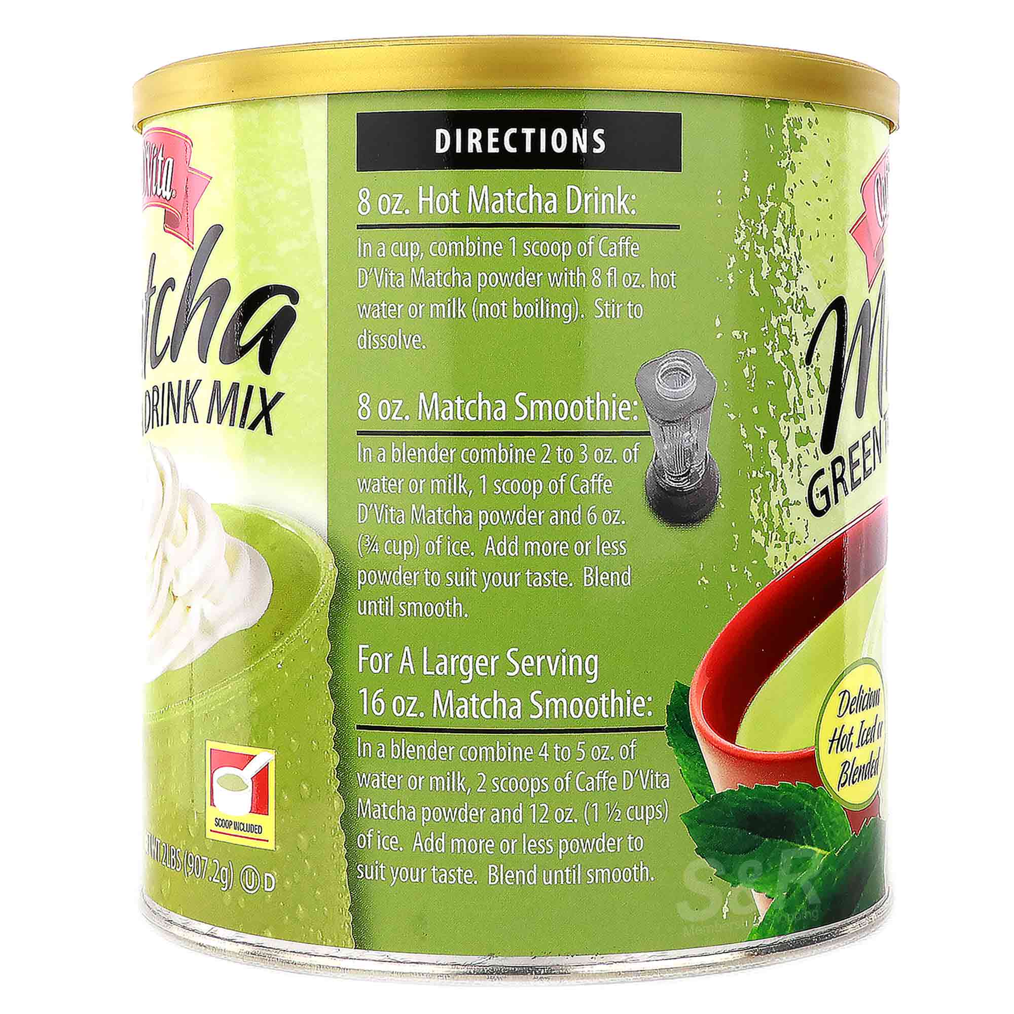 Caffe D'Vita Matcha Green Tea
