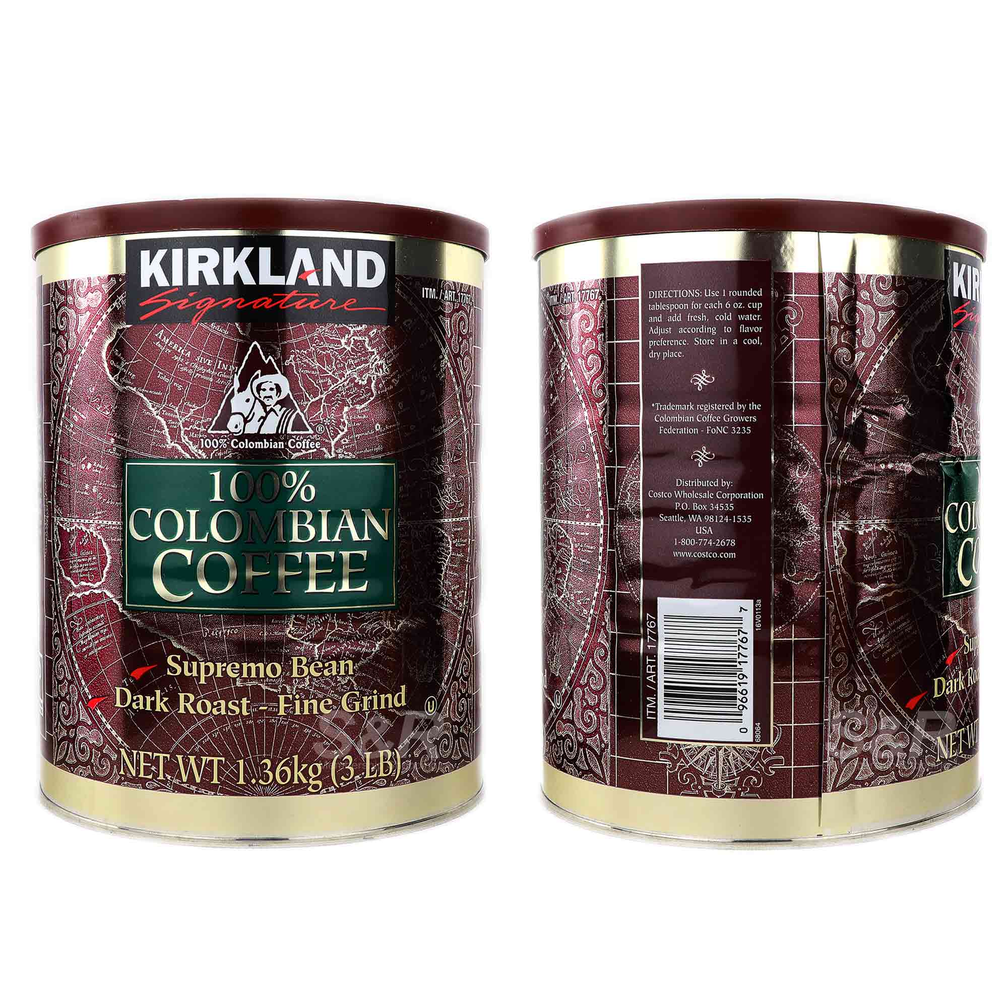 Kirkland Signature 100% Colombian Coffee