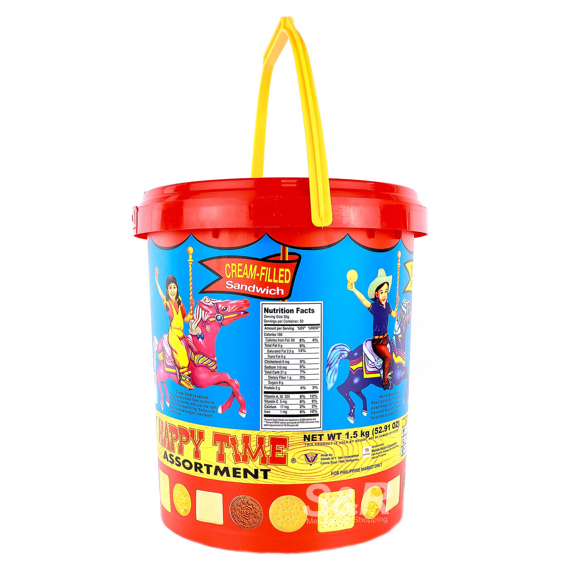 M.Y. San Happy Time Assortment Biscuits 1.5kg