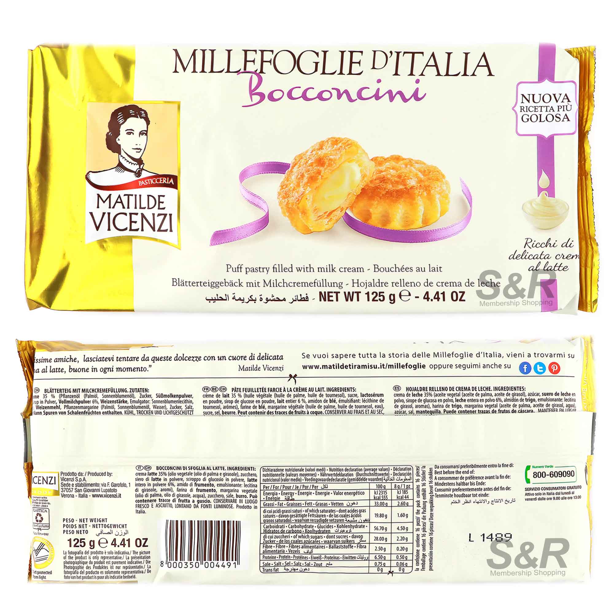 Matilde Vicenzi Millefoglie D'Italia Bocconcini