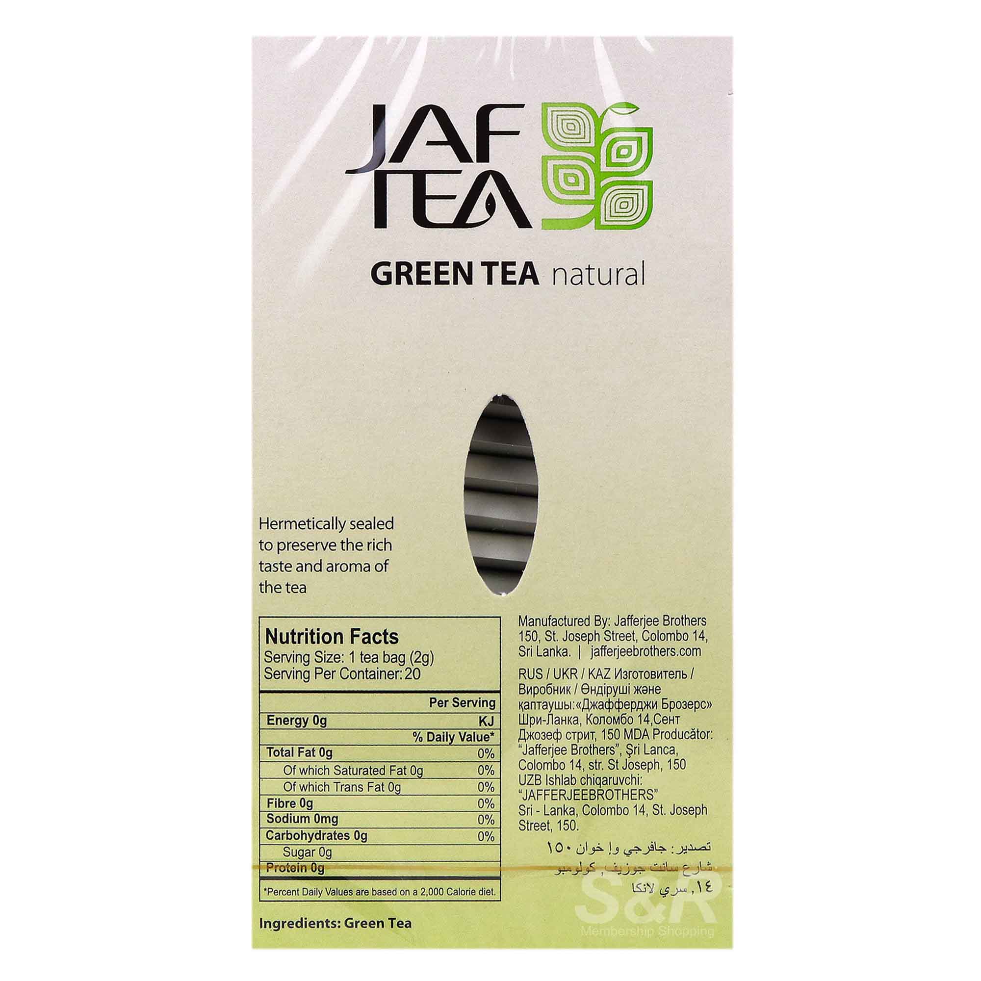 Green Tea Natural