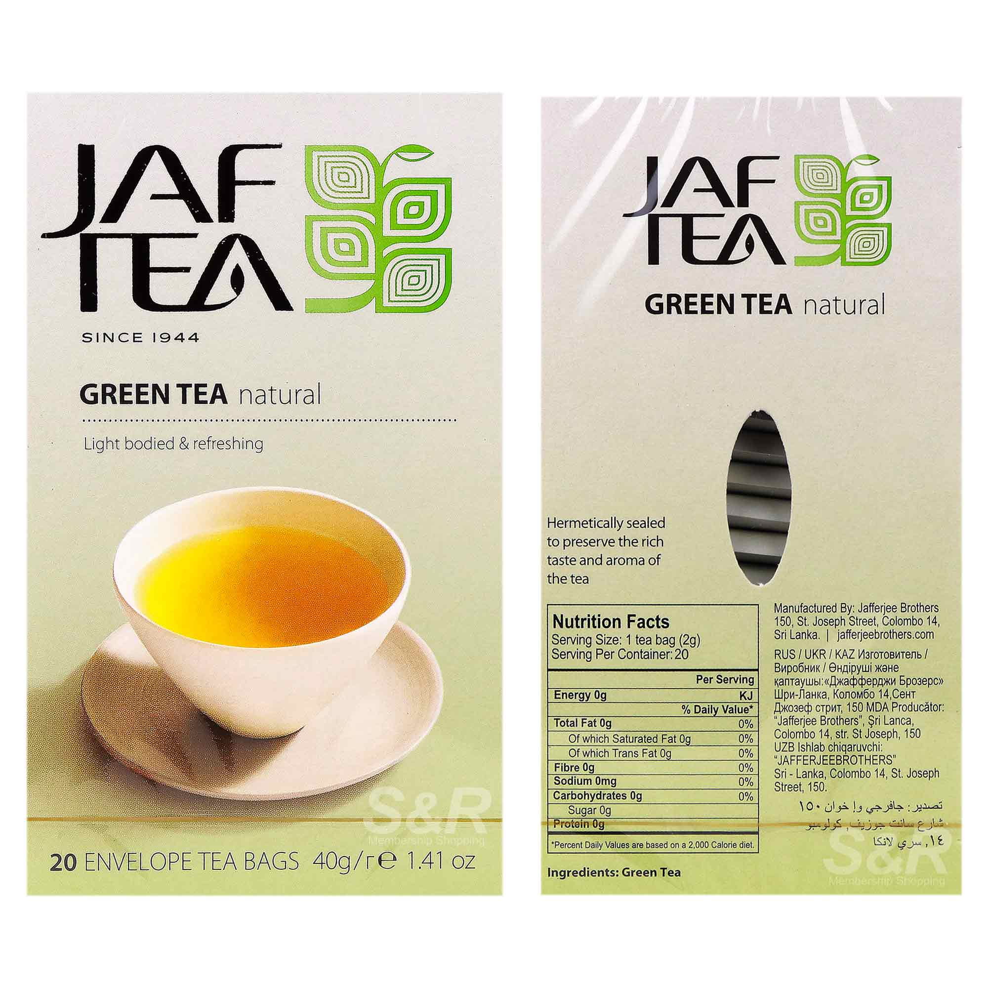 Jaf Tea Green Tea Natural
