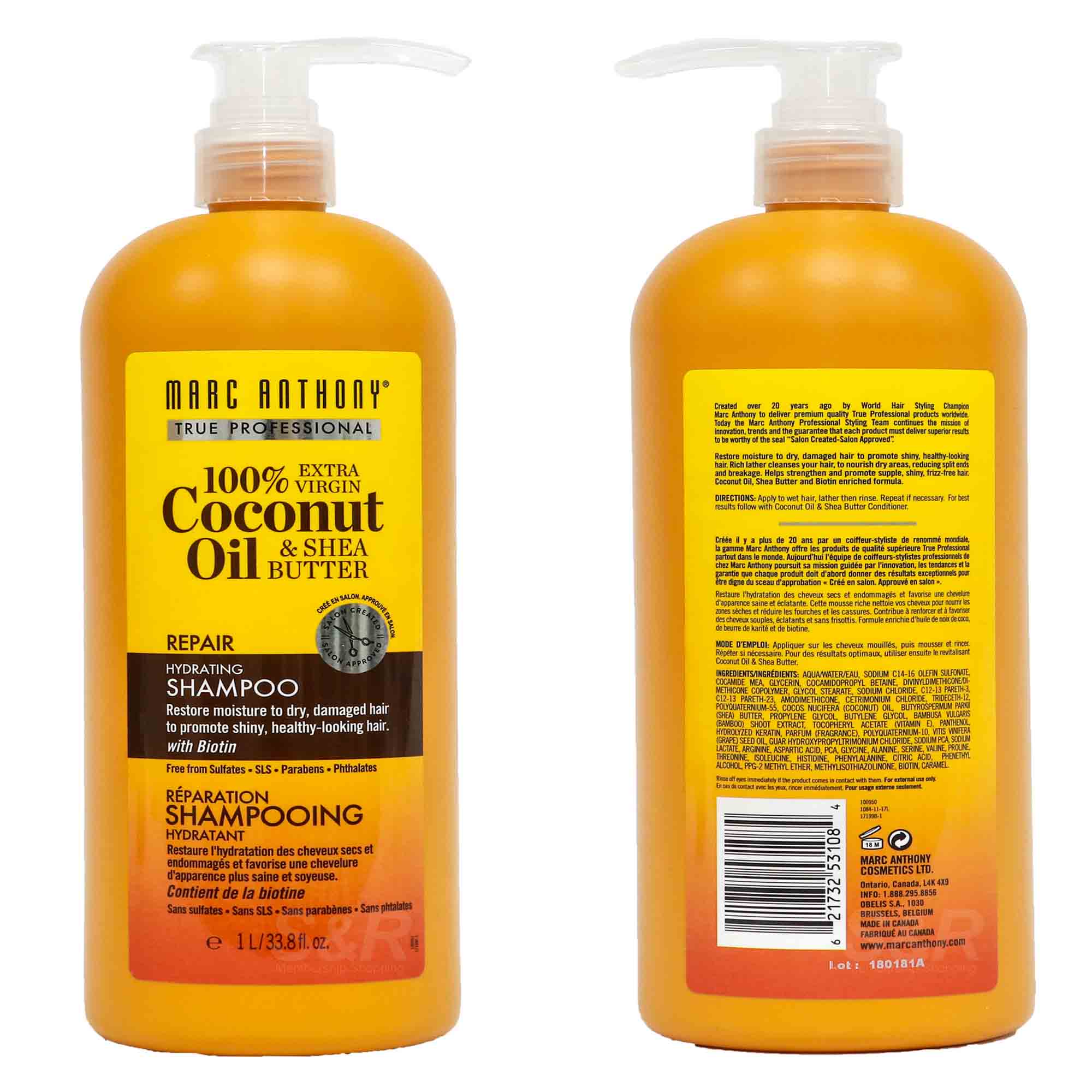 Marc Anthony Hydrating Coconut Oil & Shea Butter