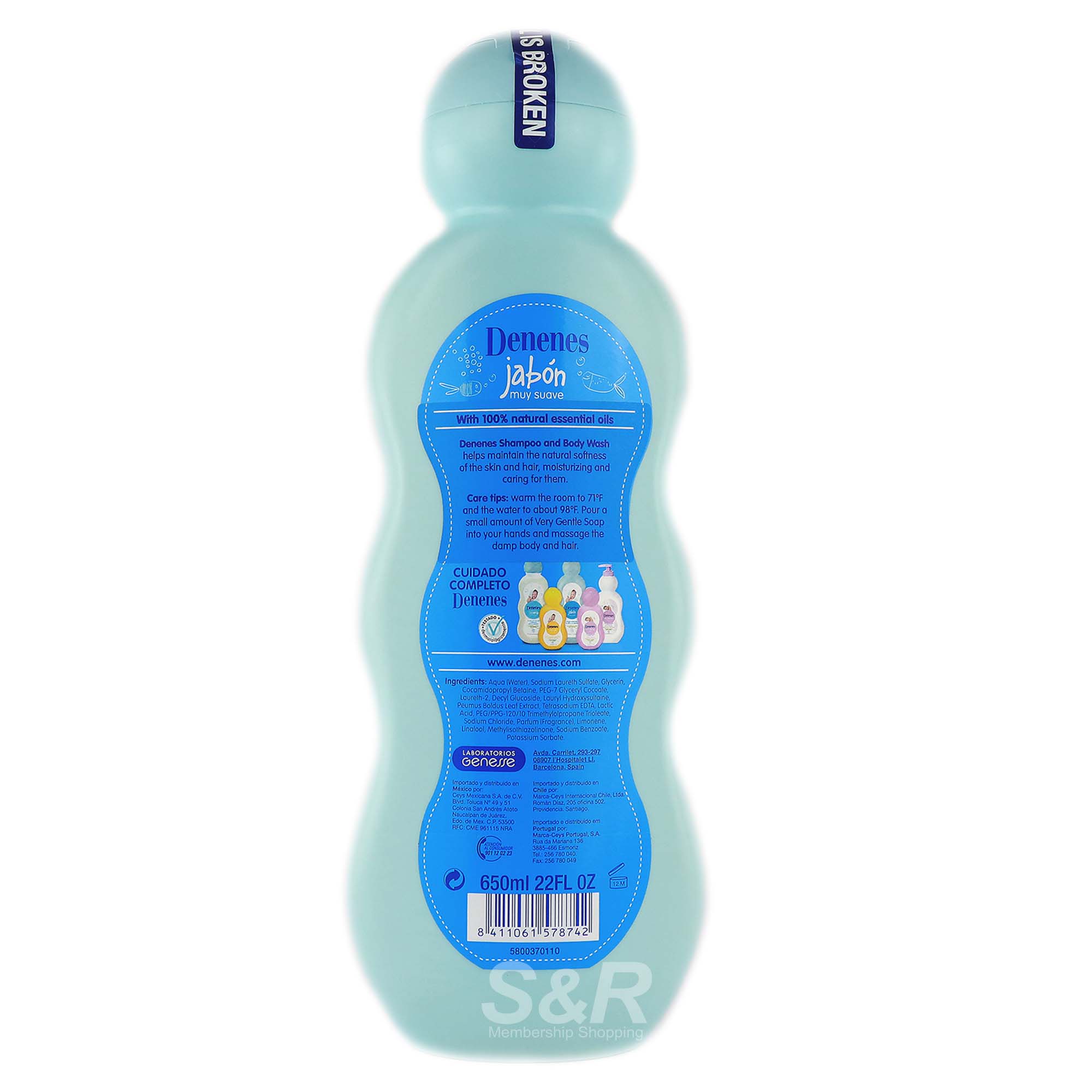 Denenes Baby Gentle Body Wash