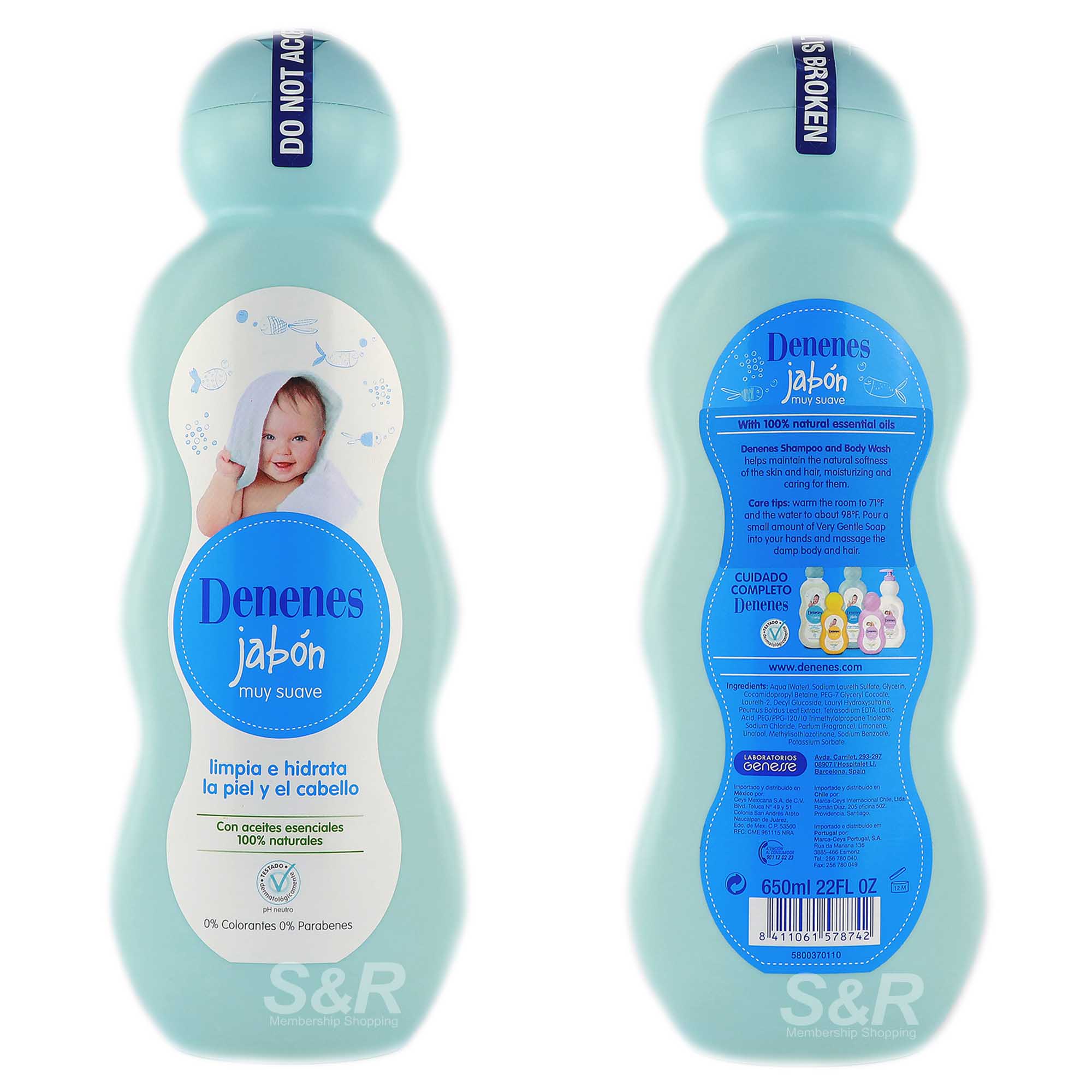 Denenes Baby Gentle Body Wash