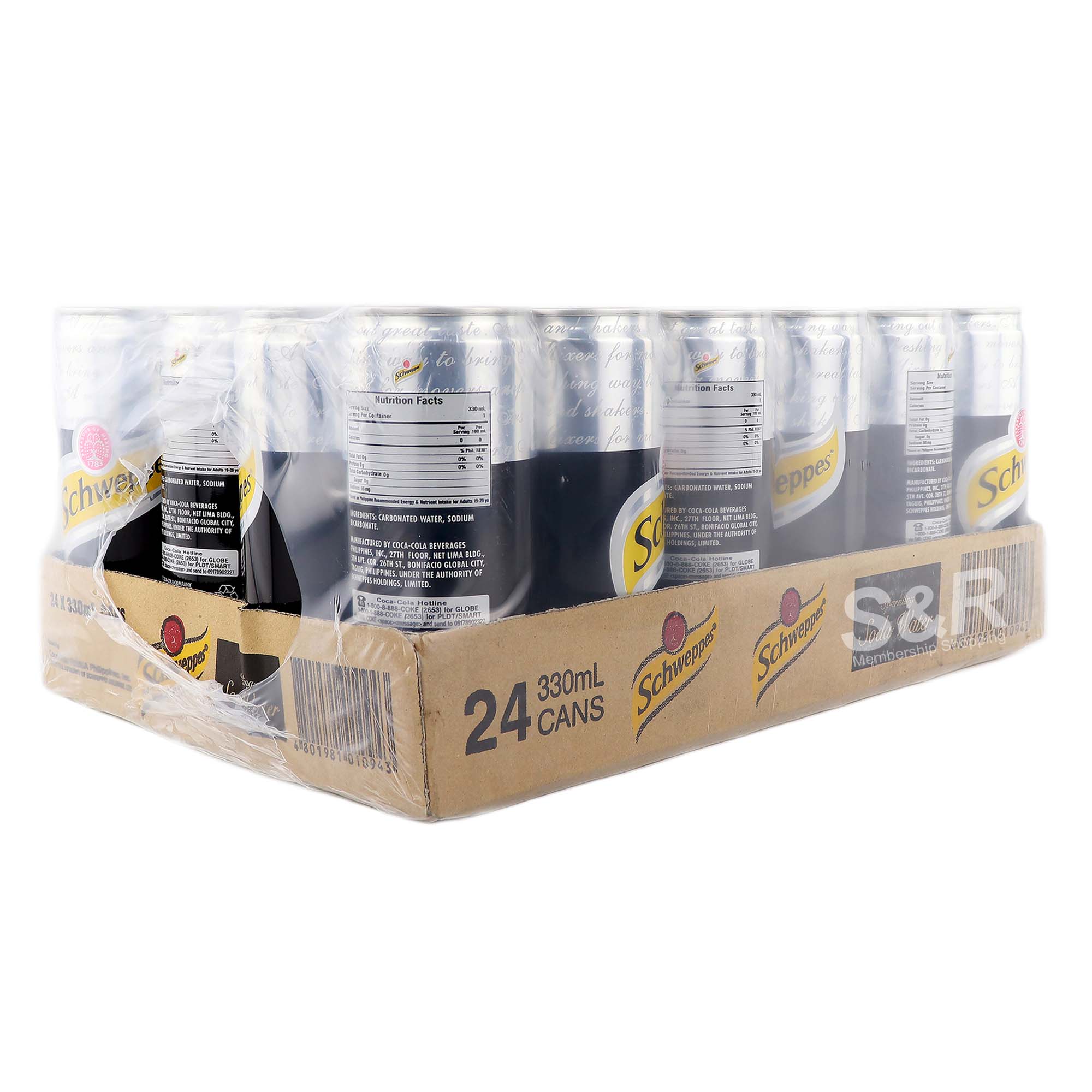 Schweppes Sparkling Soda Water