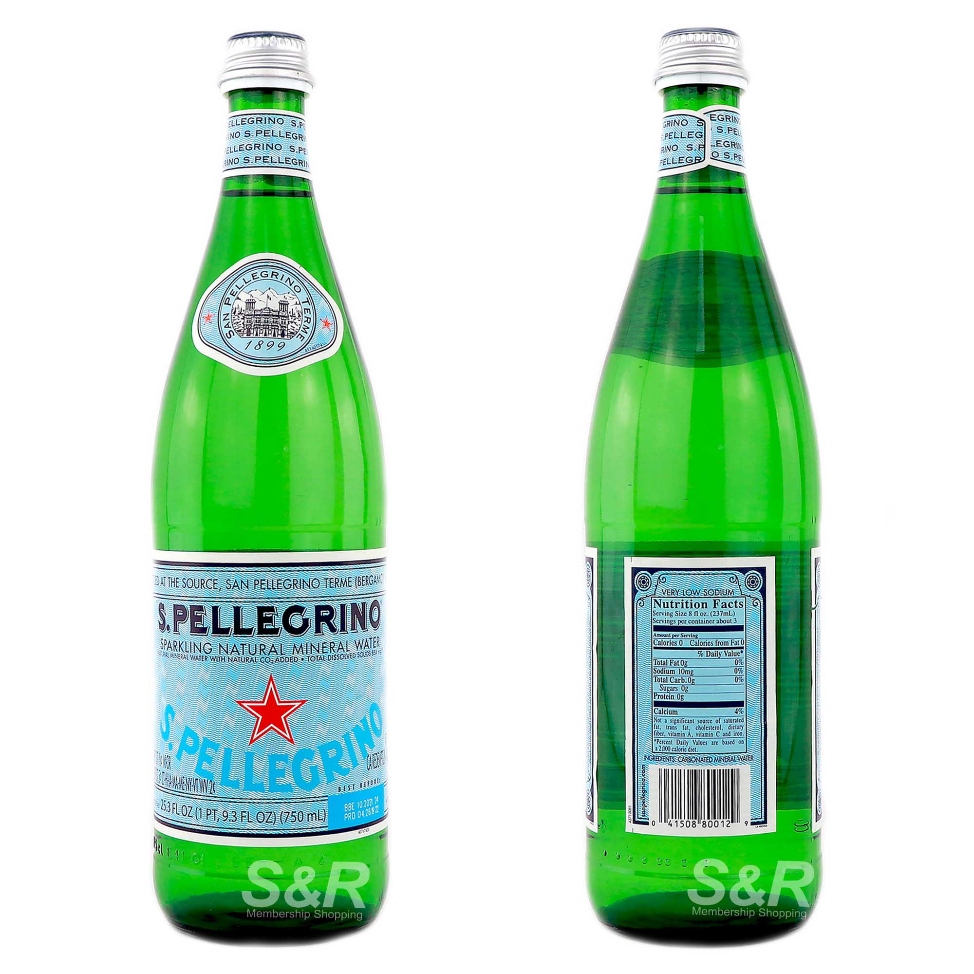 Sparkling Natural Mineral Water