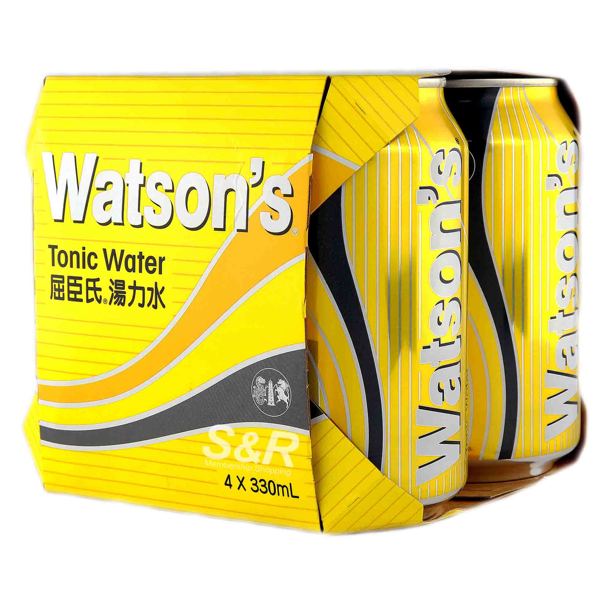 Watson's Tonic Water 4 cans