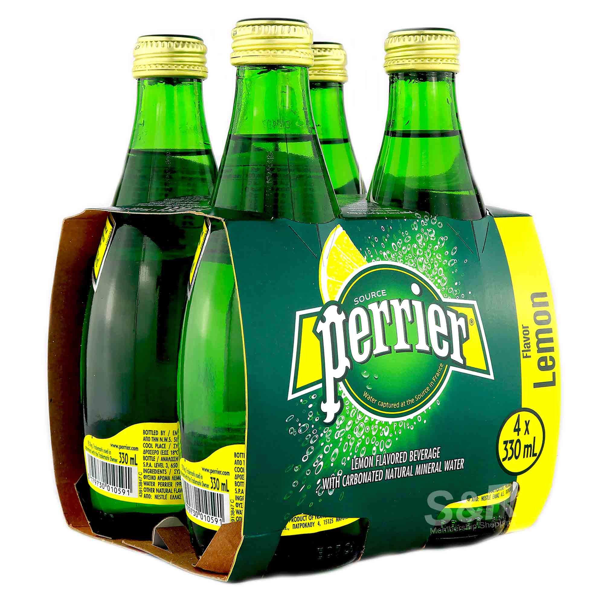 Perrier Lemon Flavored Beverage with Carbonated Natural Mineral Water 4