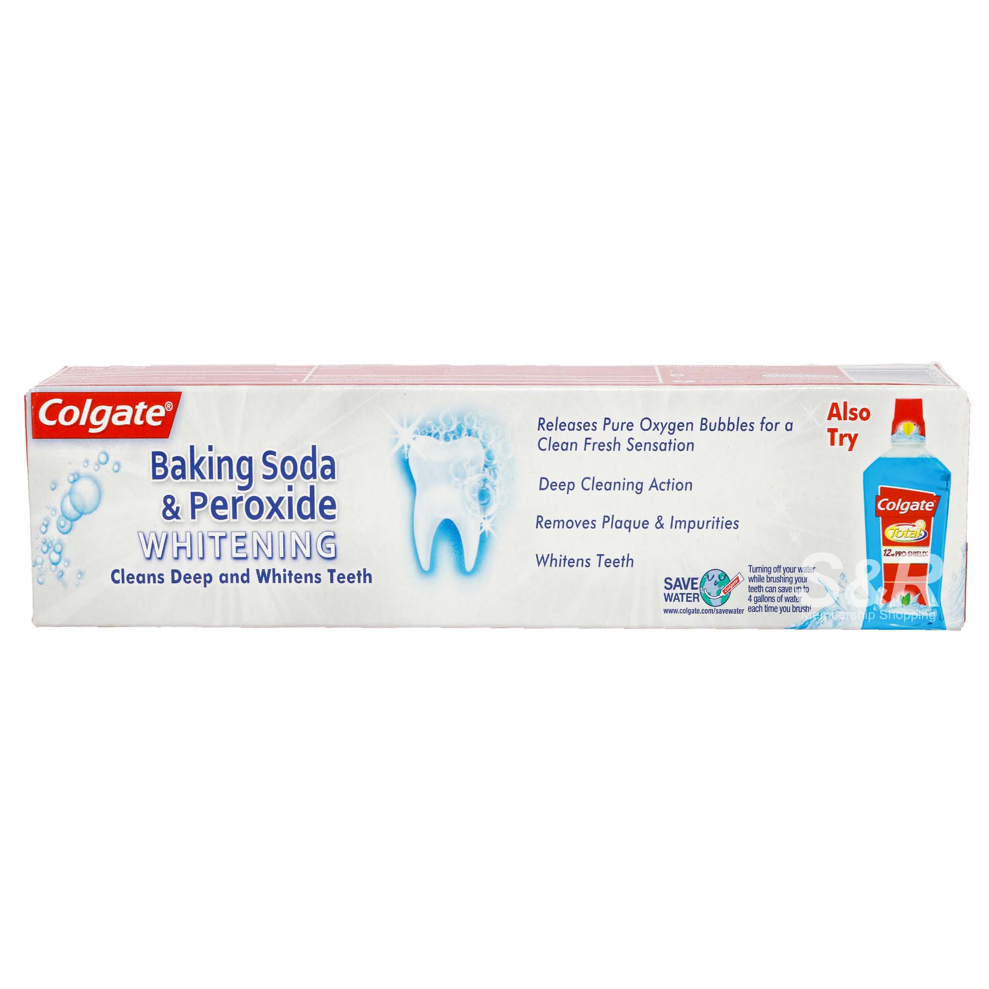 Colgate Baking Soda and Peroxide Whitening Toothpaste 226g