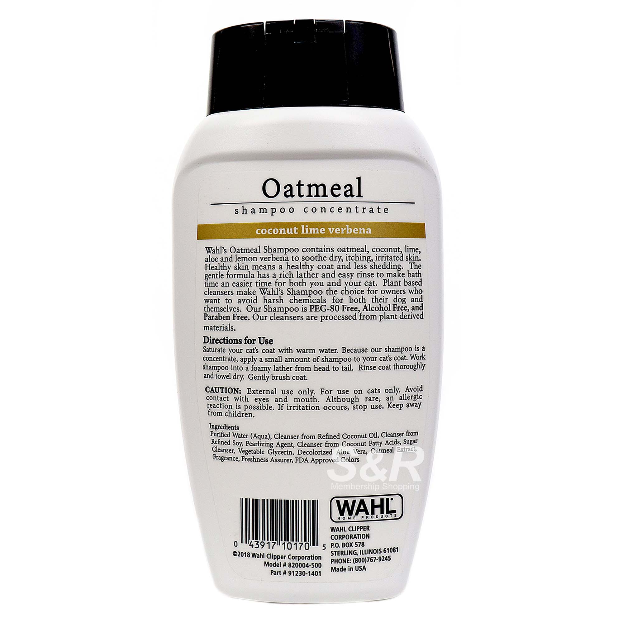 Wahl Oatmeal Cat Shampoo