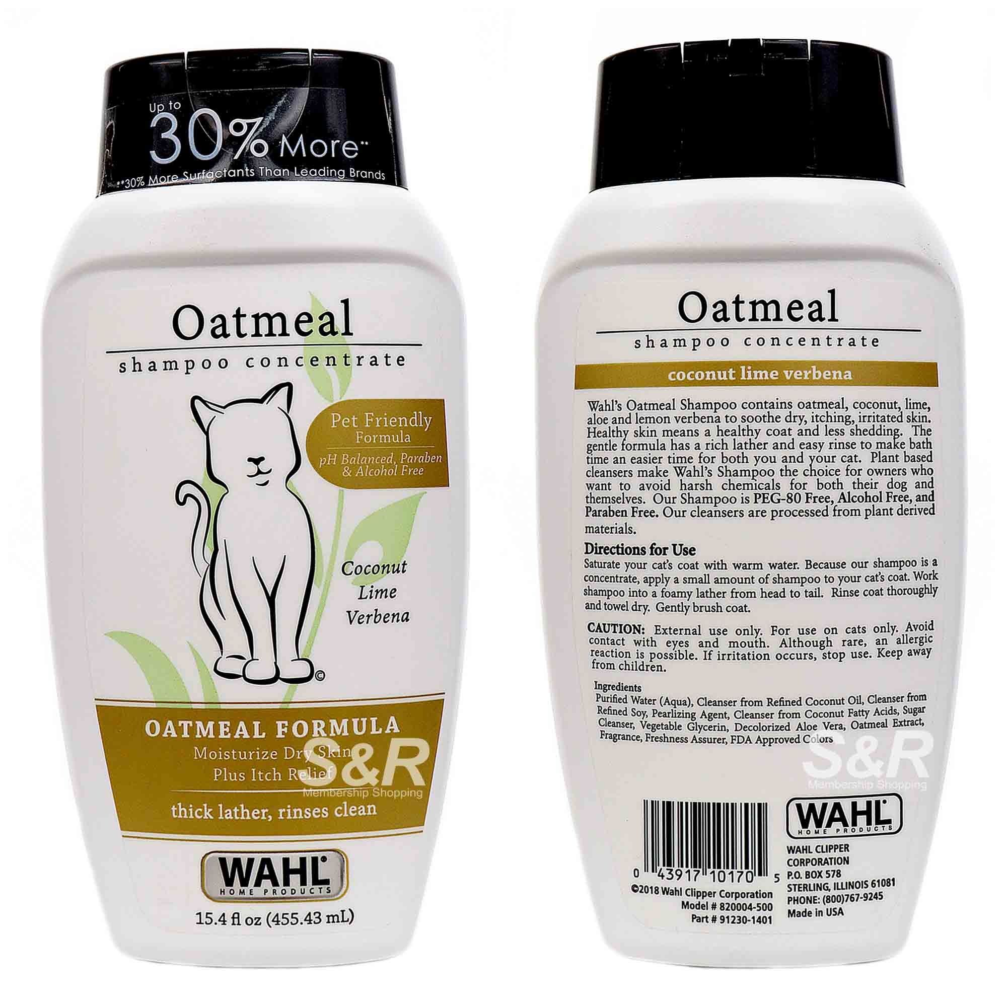 Wahl Oatmeal Cat Shampoo