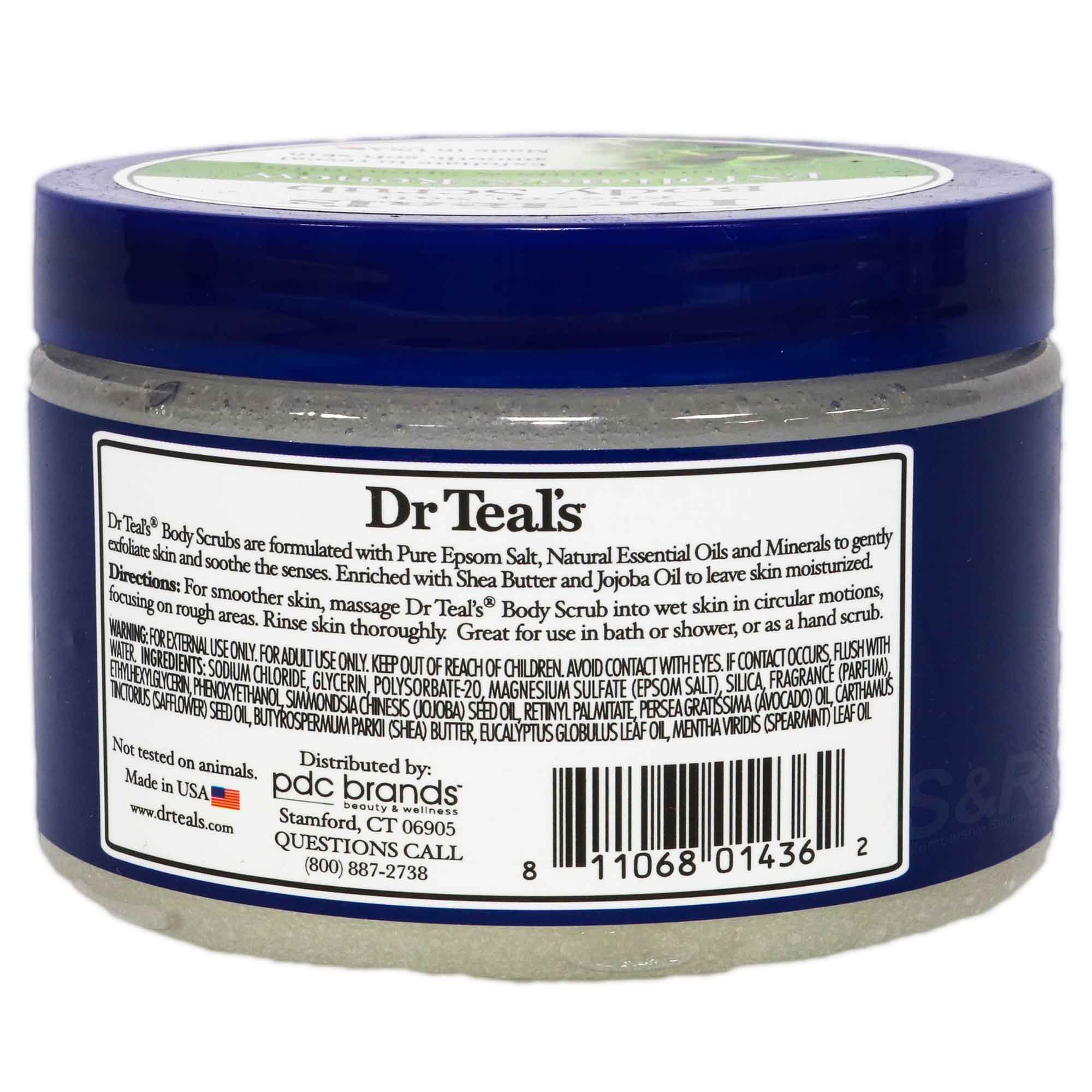 Dr. Teal's Exfoliate and Renew Epsom Salt Body Scrub 454g