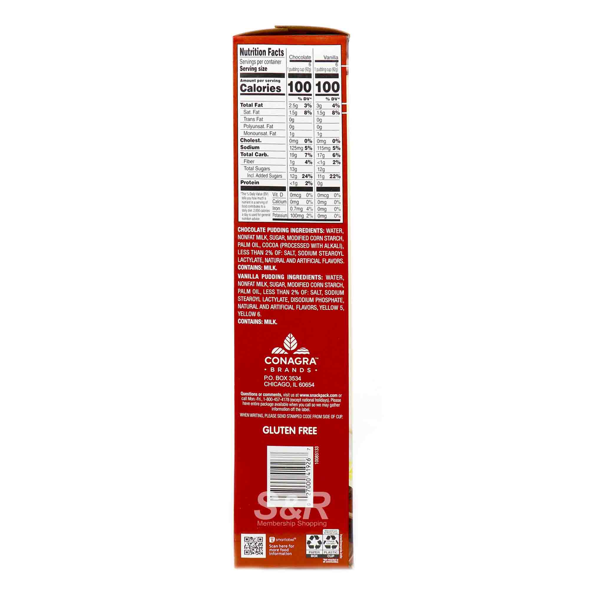 Snack Pack Pudding