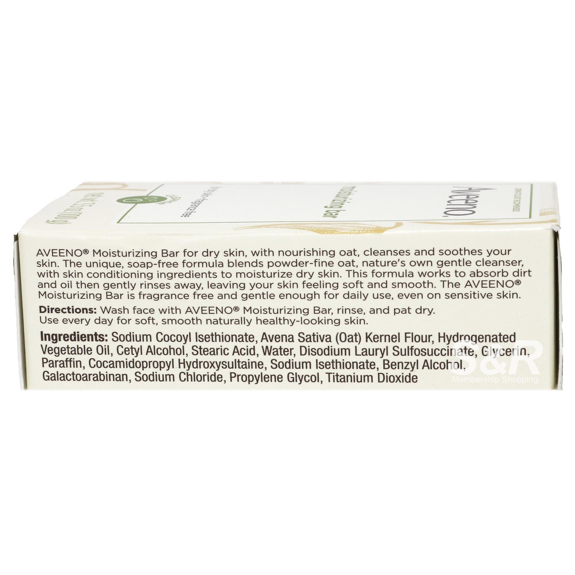 Aveeno Moisturizing Bar Soap with Nourishing Oat 100g