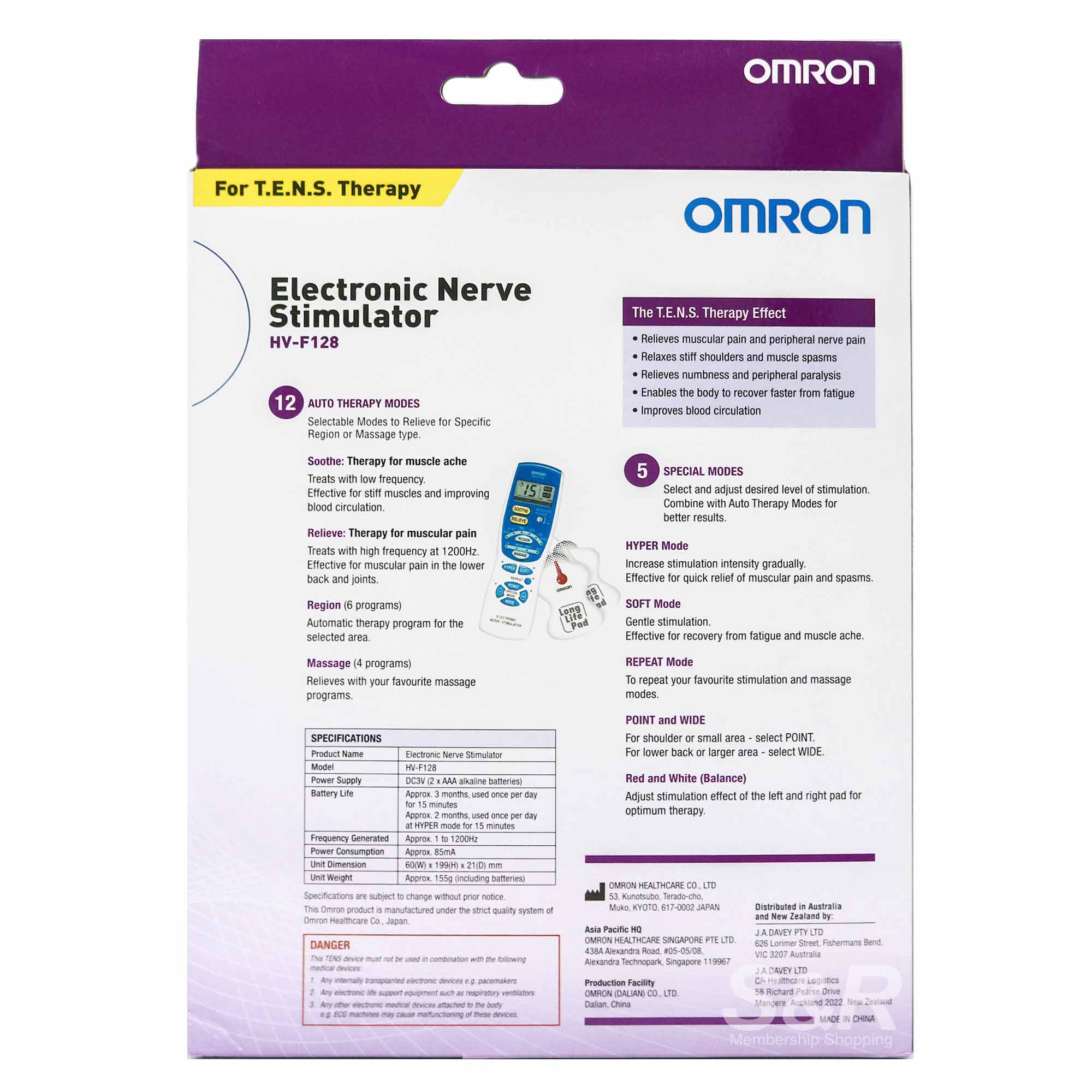 Omron HV-F128 Electronic Nerve Stimulator
