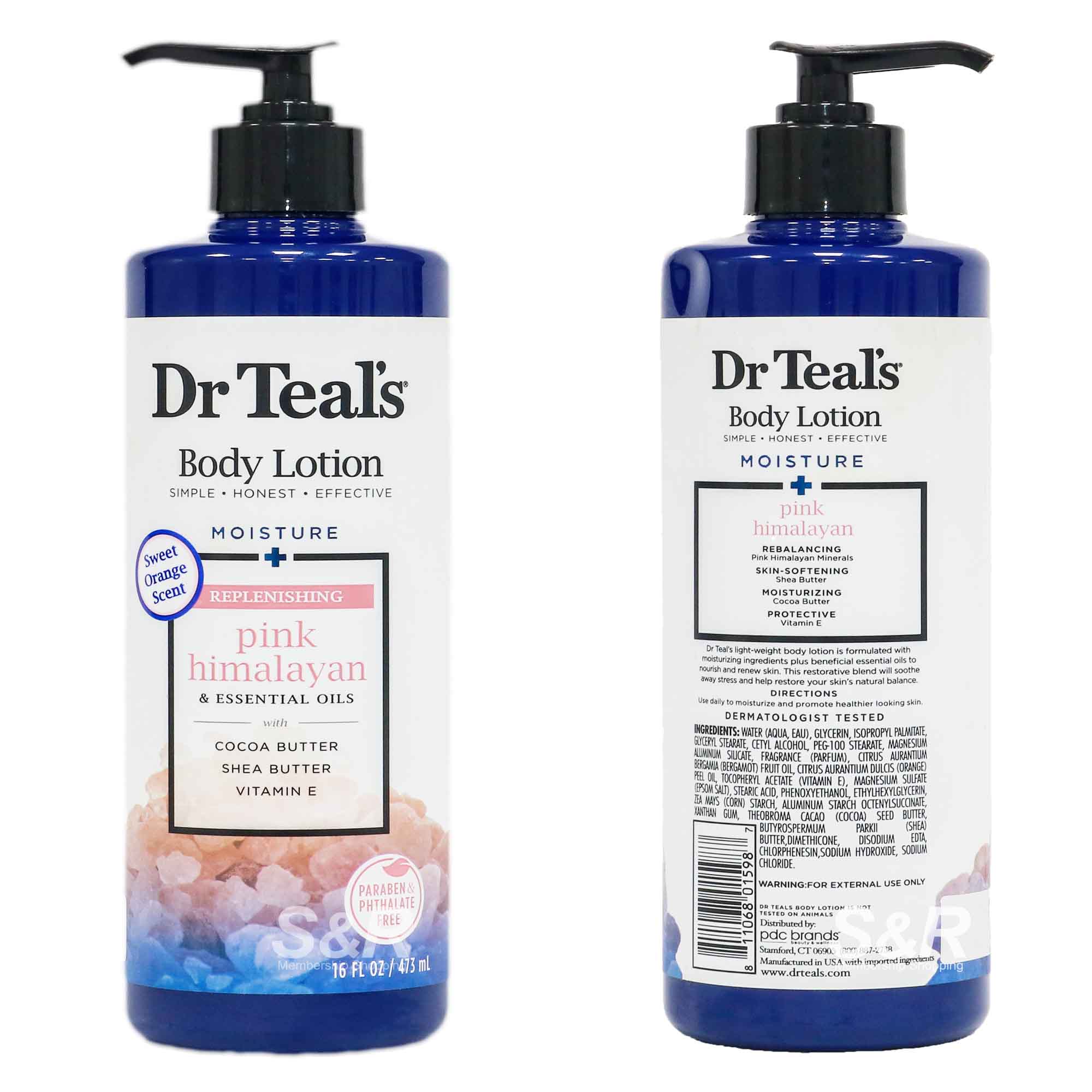 Dr. Teal's Moisture + Replenishing Pink Himalayan & Essential Oils