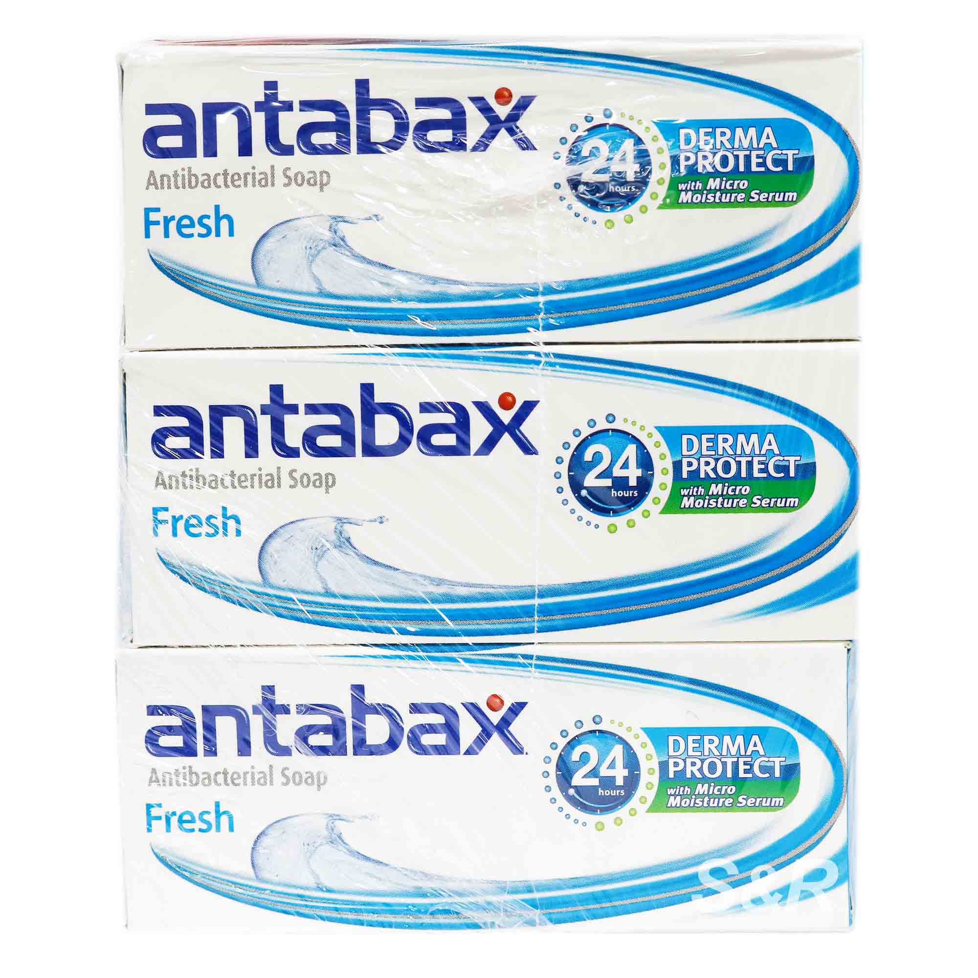 Antabax Antibacterial Fresh Derma Protect Bar Soap 6pcs