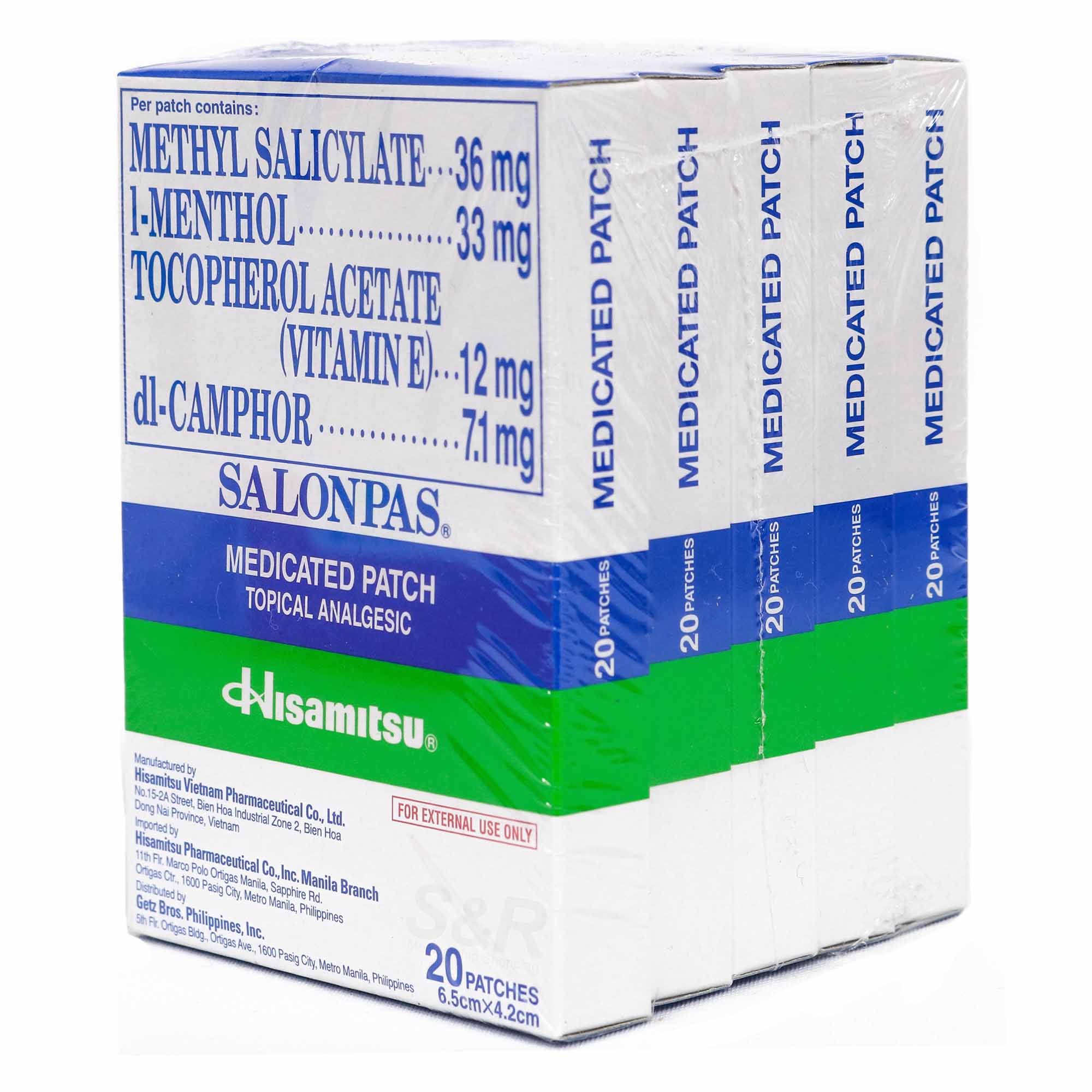 Hisamitsu Salonpas Medicated Patch