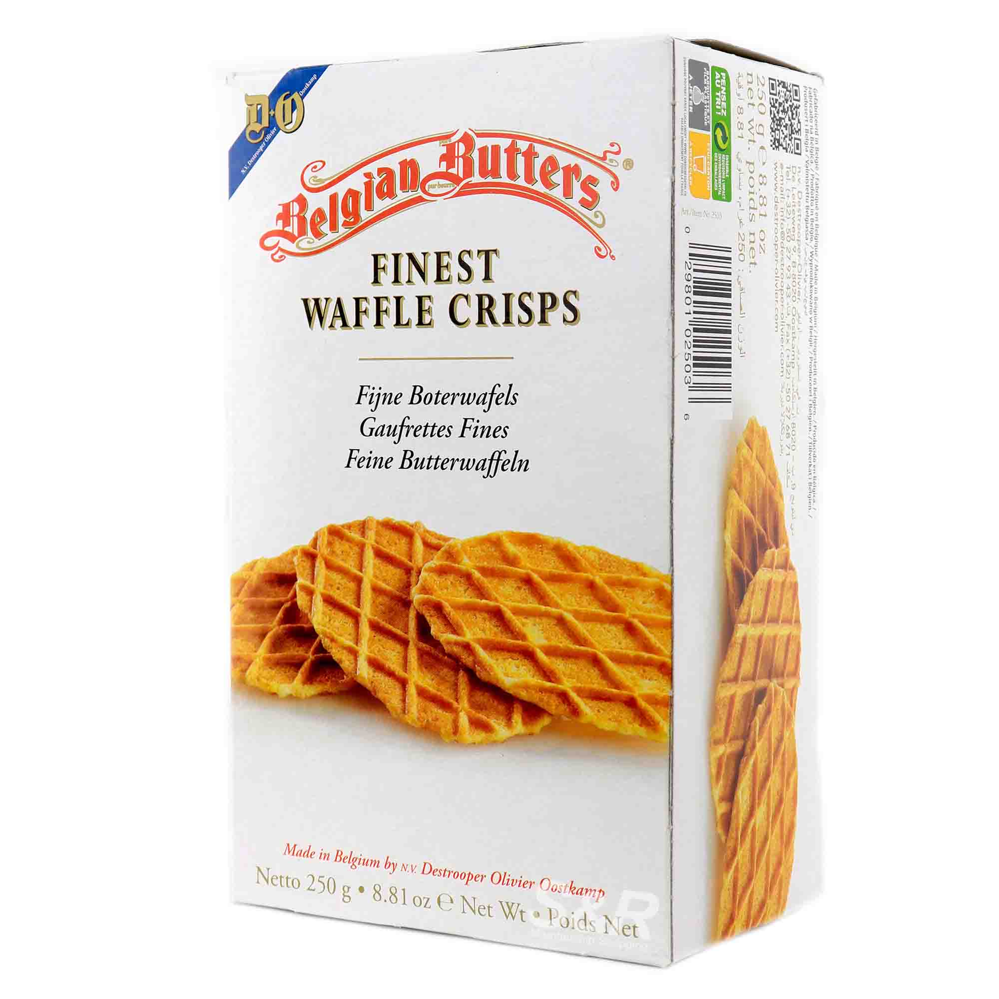 Belgian Butters Finest Waffle Crisps