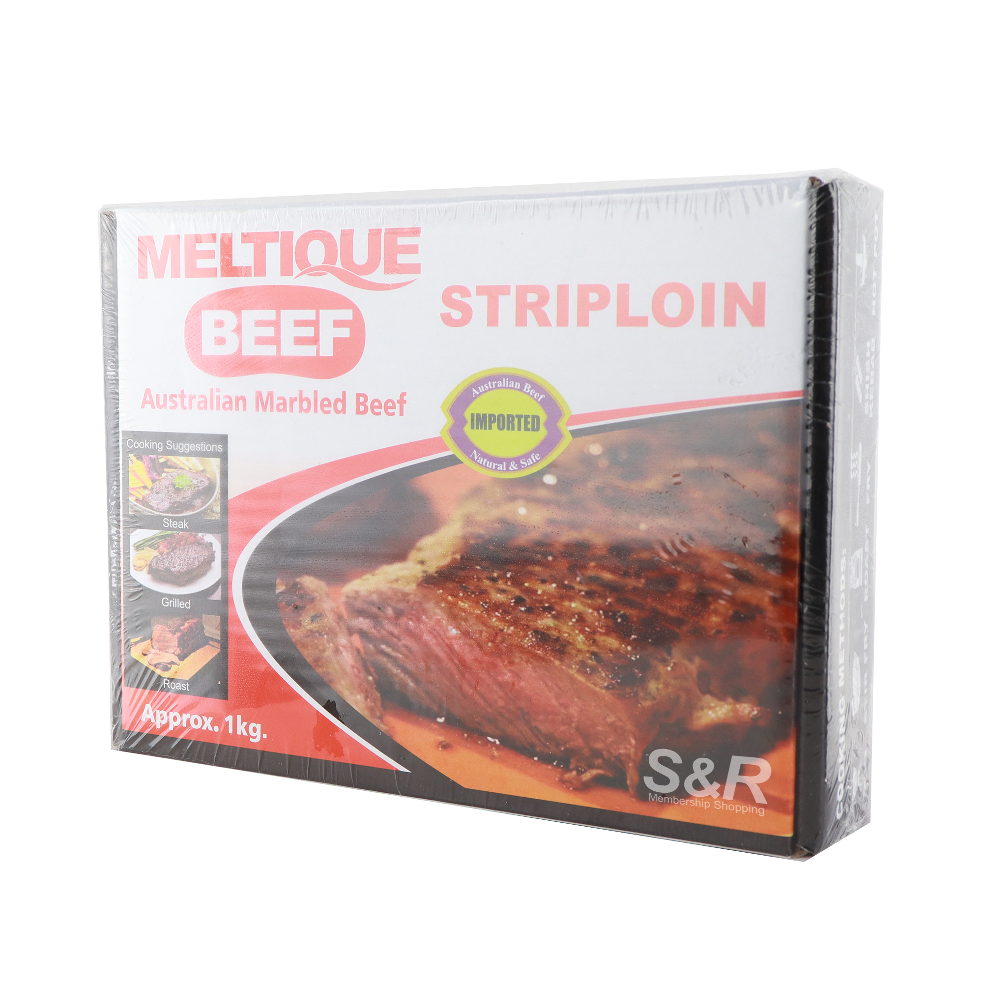 Meltique Beef Australian Marbled Beef Striploin 1kg