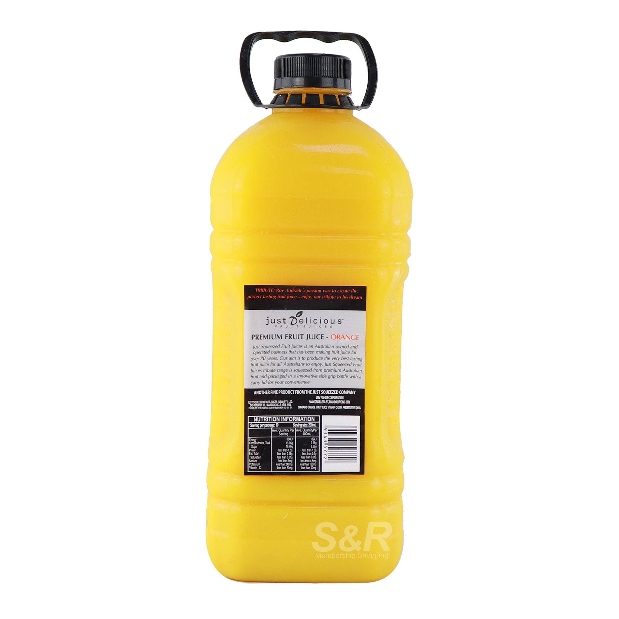 Just Delicious Orange Juice