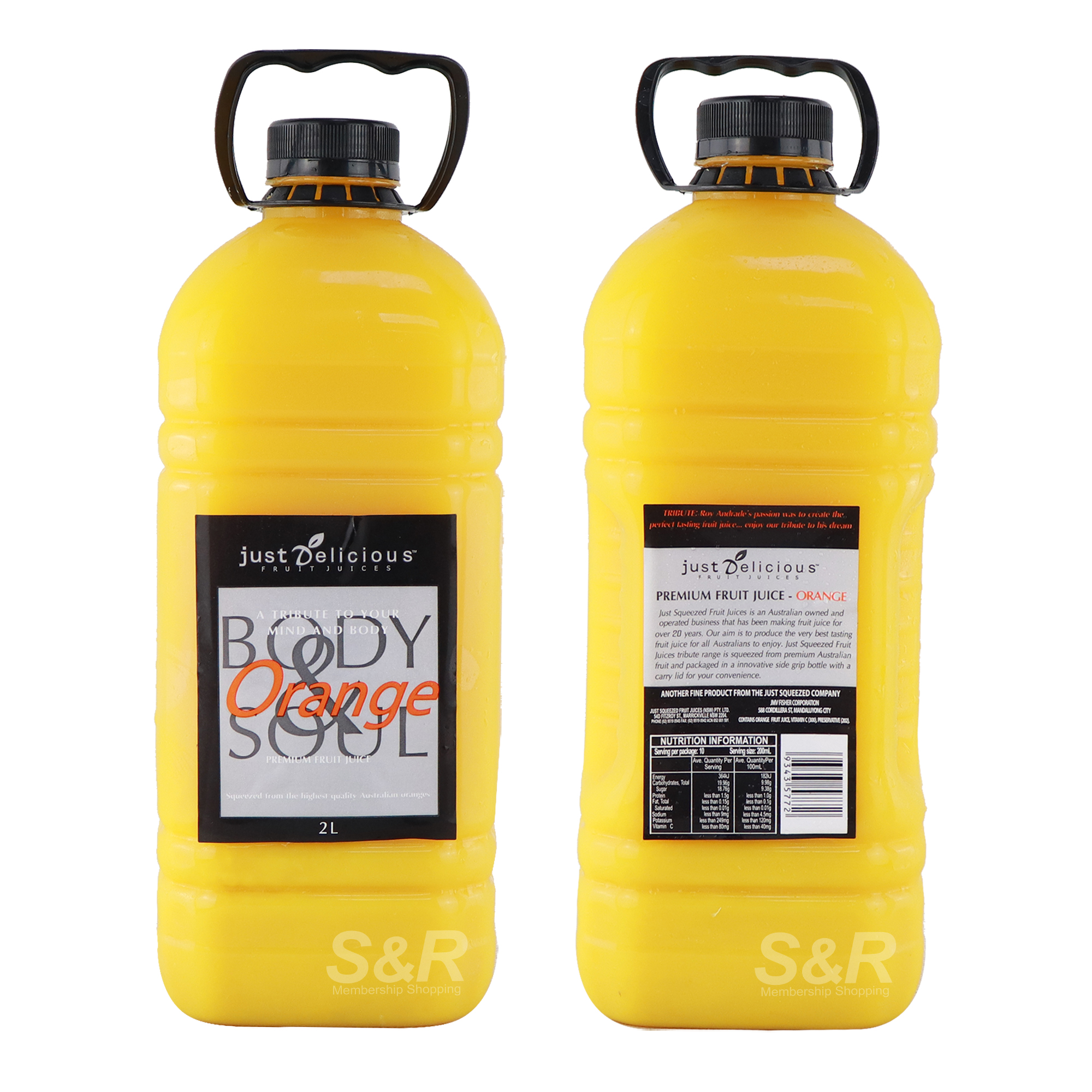 Just Delicious Orange Juice