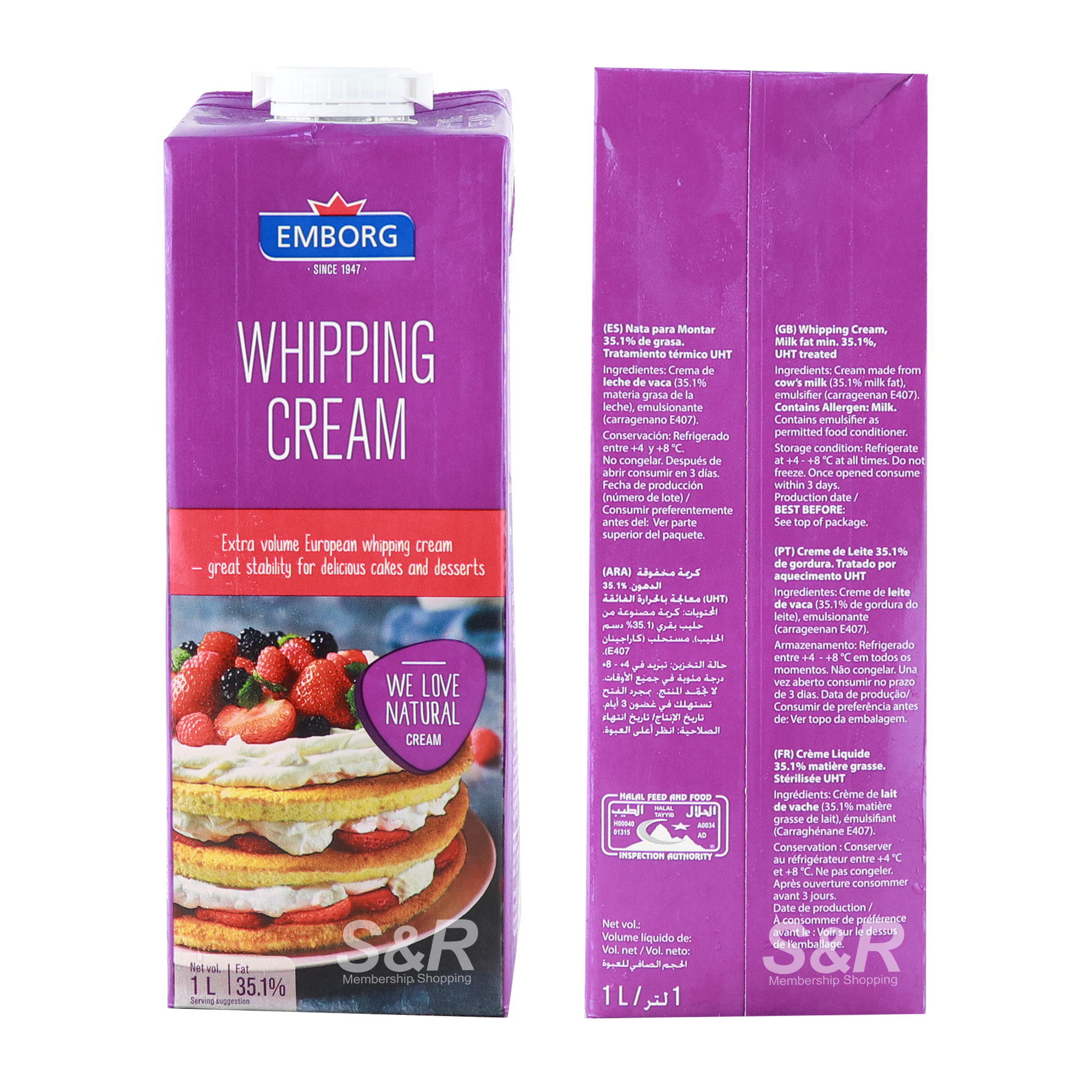 Emborg Whipping Cream