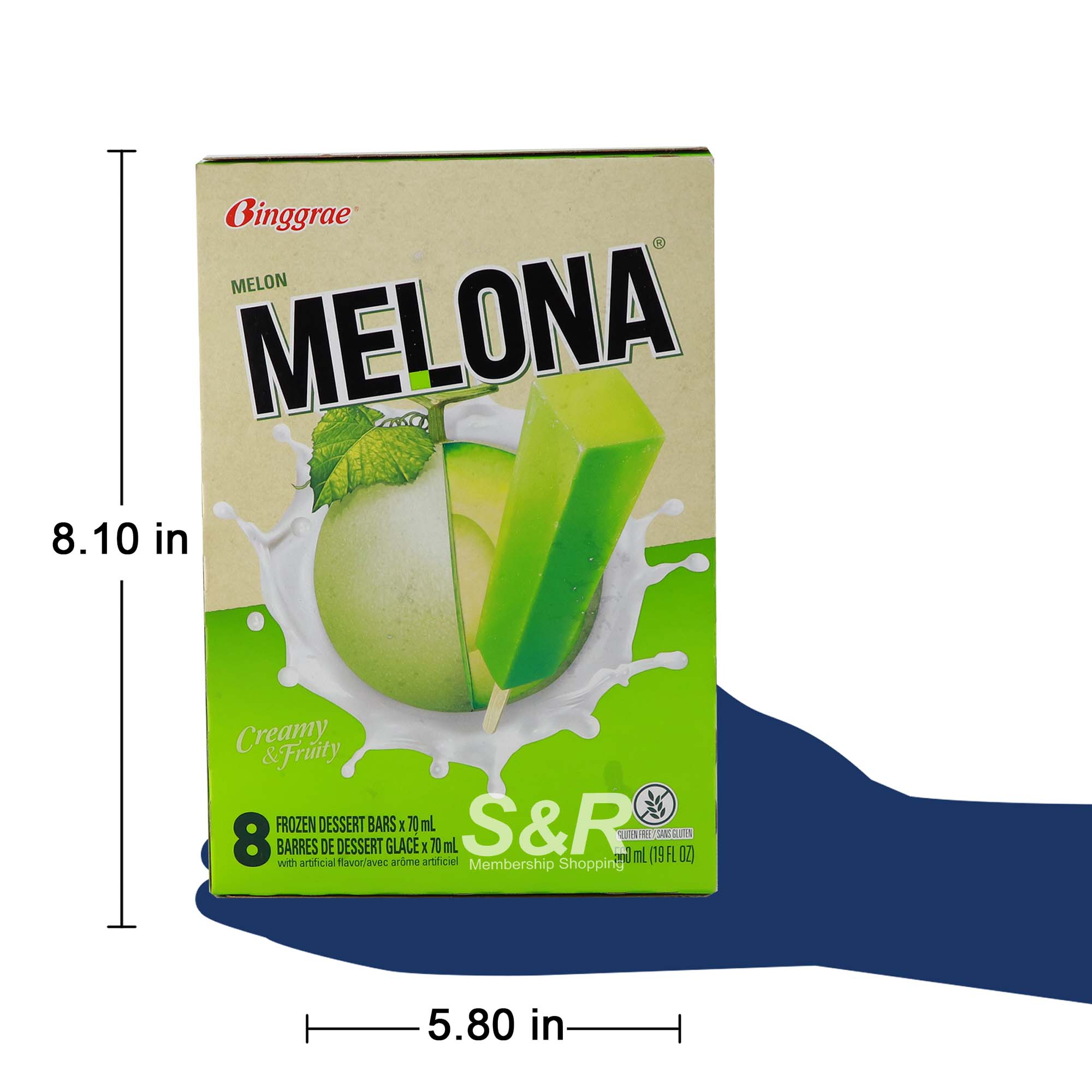 Melona Melon Flavored Dessert Bars