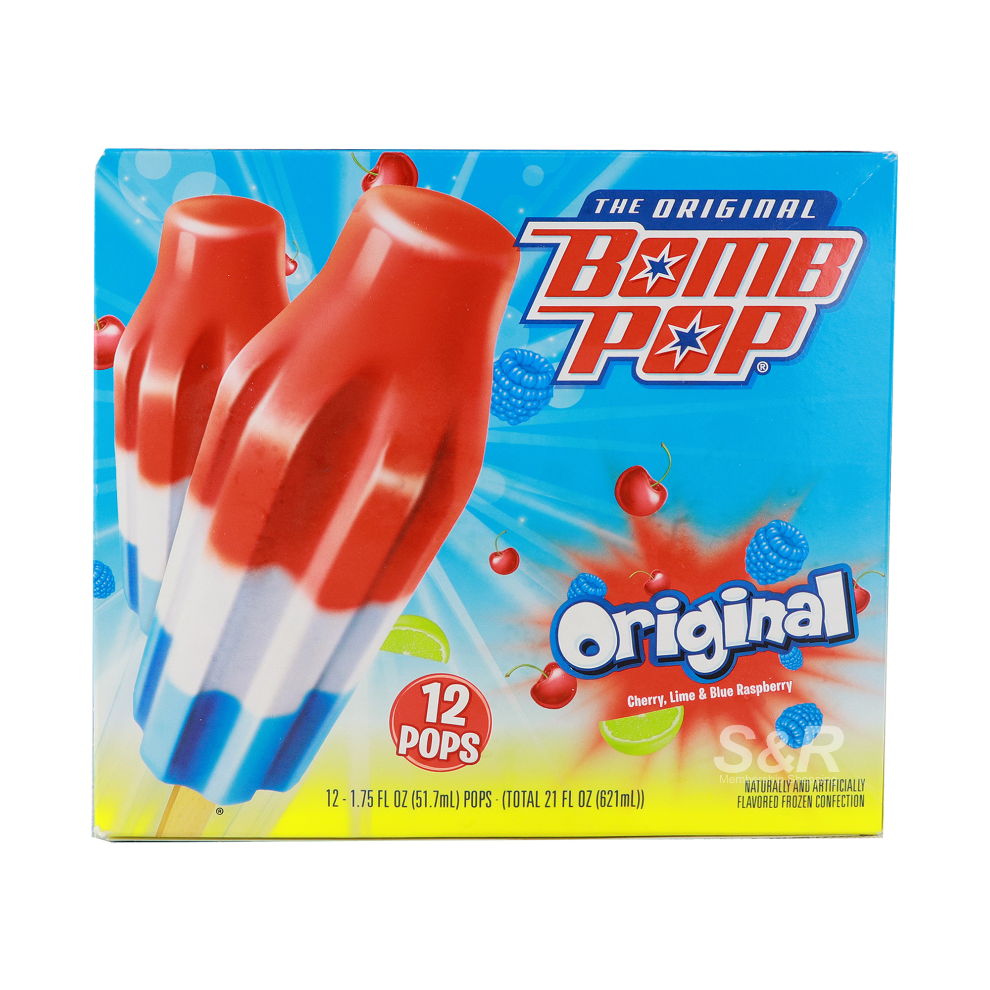 Bomb Pop Frozen pops
