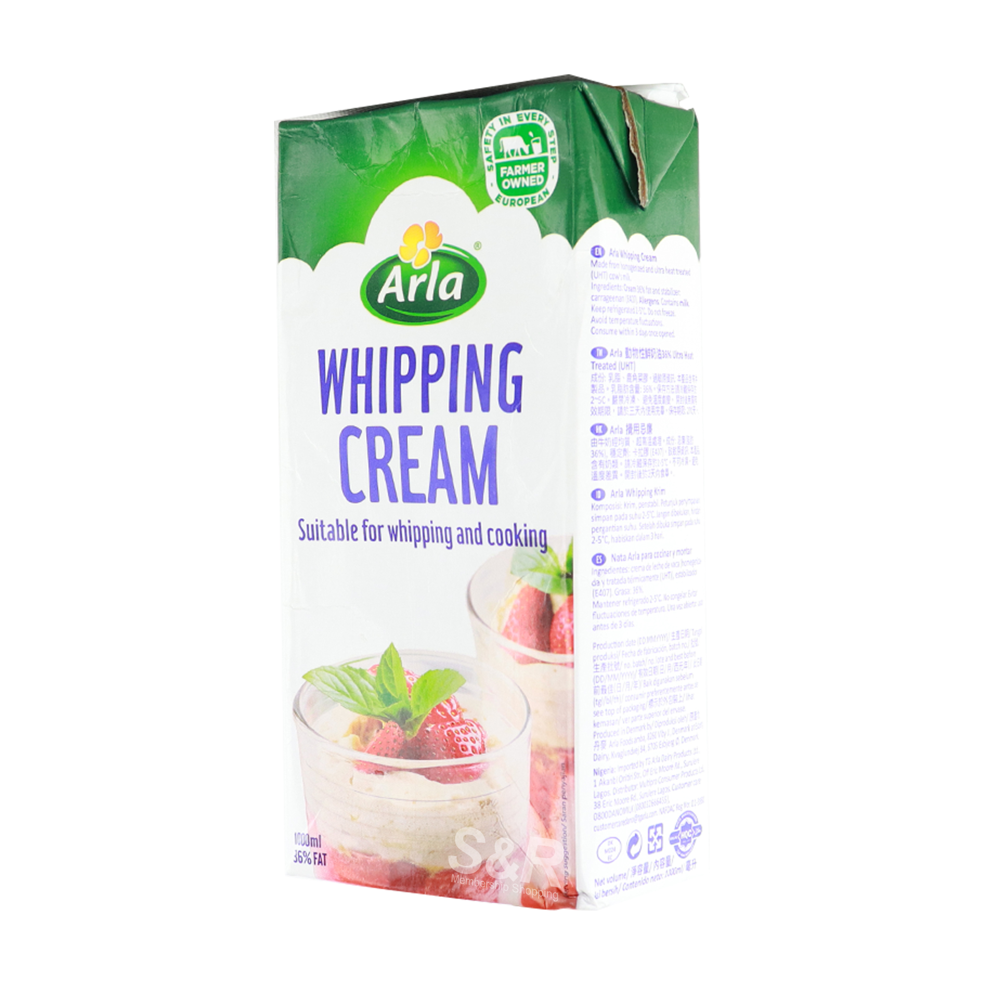 Arla Whipping Cream 1000mL